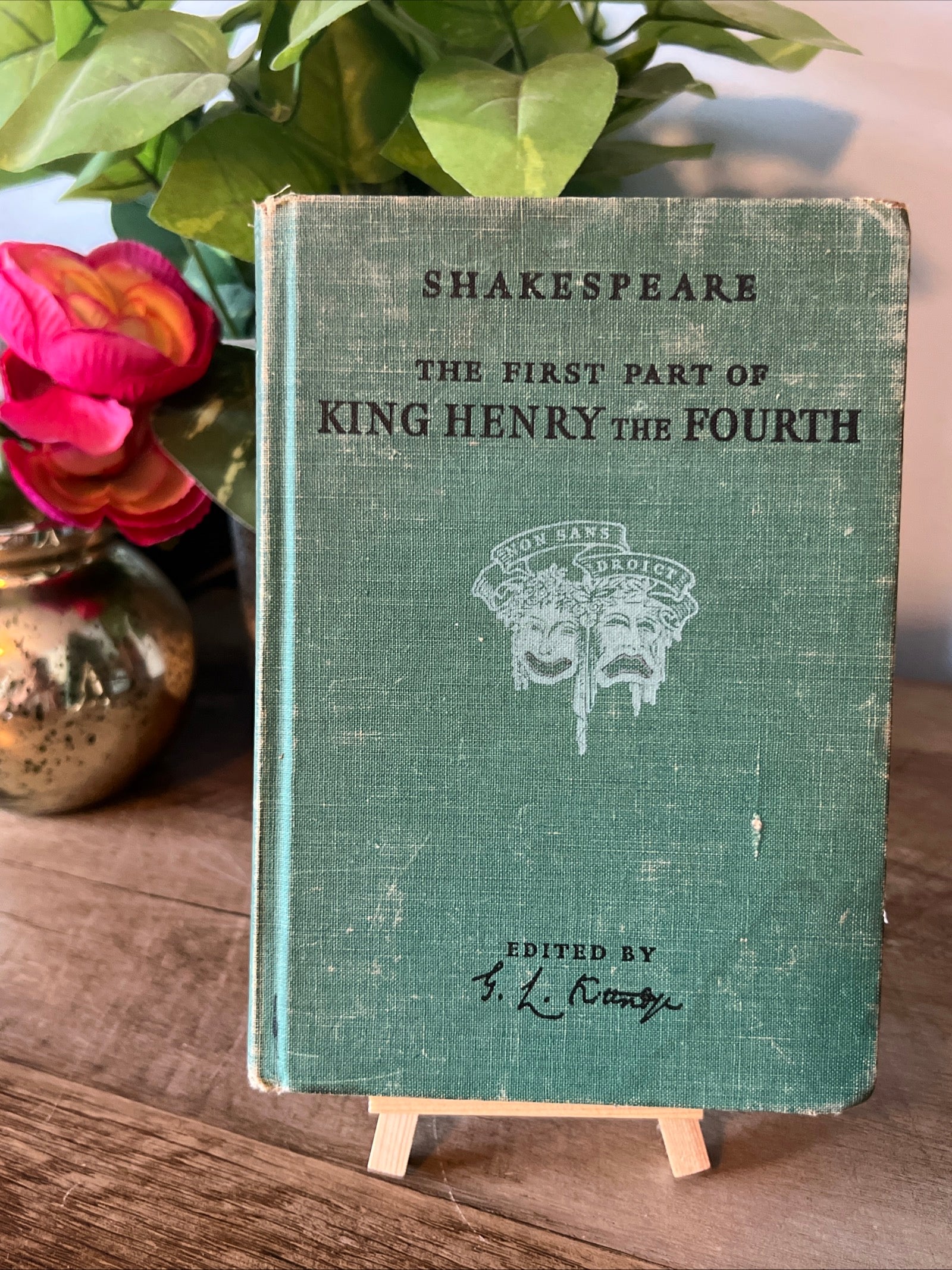 The First Part of King Henry IV by William Shakespeare (1940) Hardcover Book