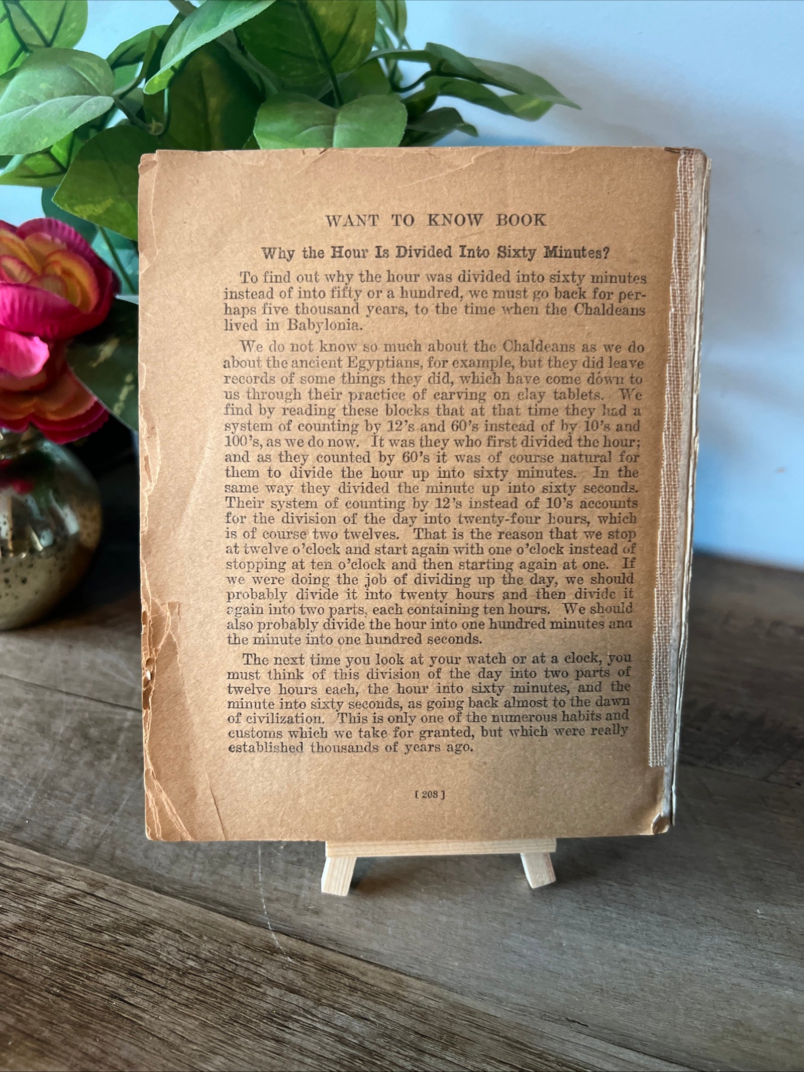 The Want To Know Book (1929 Paperback ) Whitman Publishing Co. Racine, WI USA