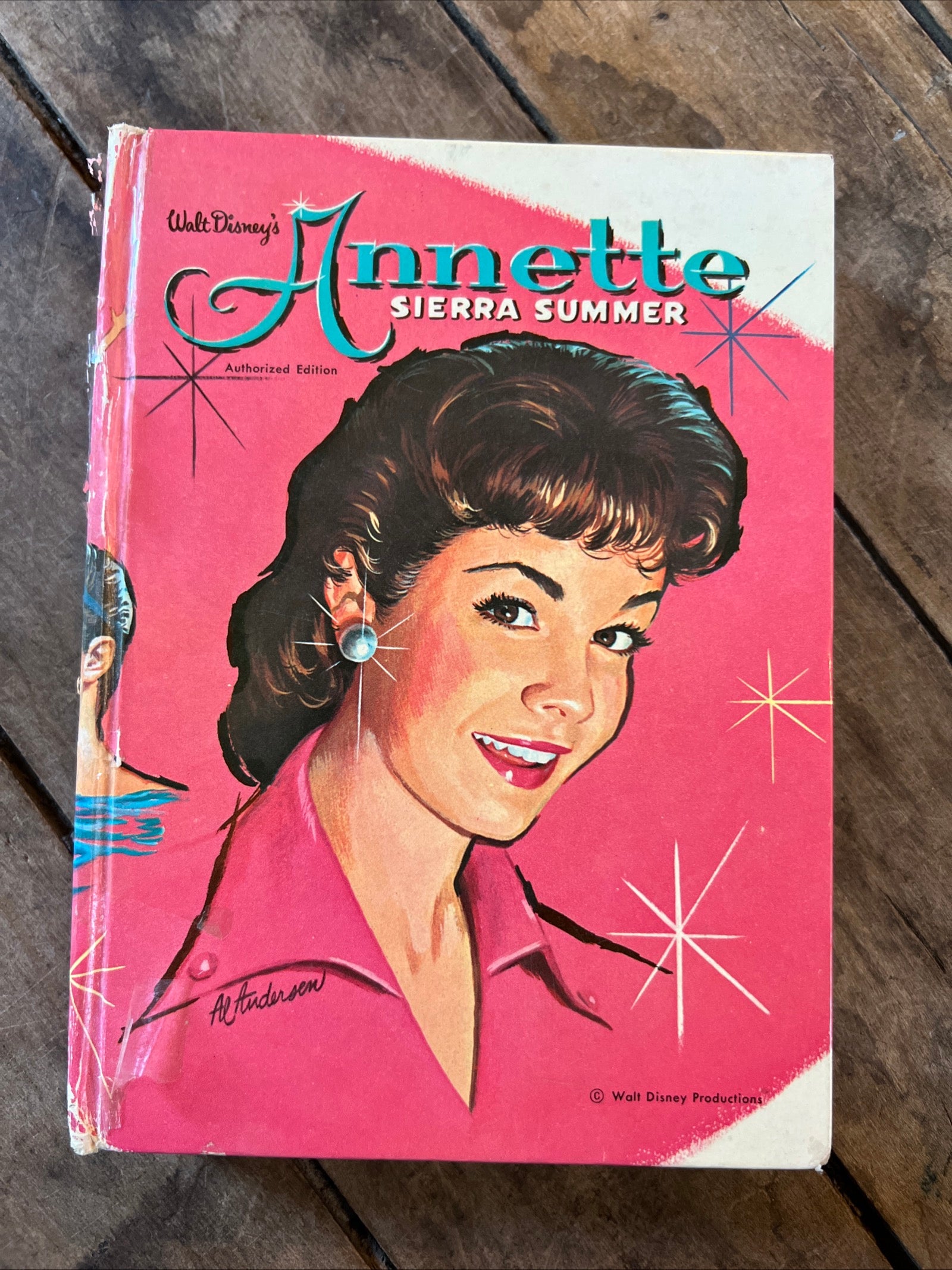 Annette Sierra Summer (1960 Hardcover ) Walt Disney Authorized Edition