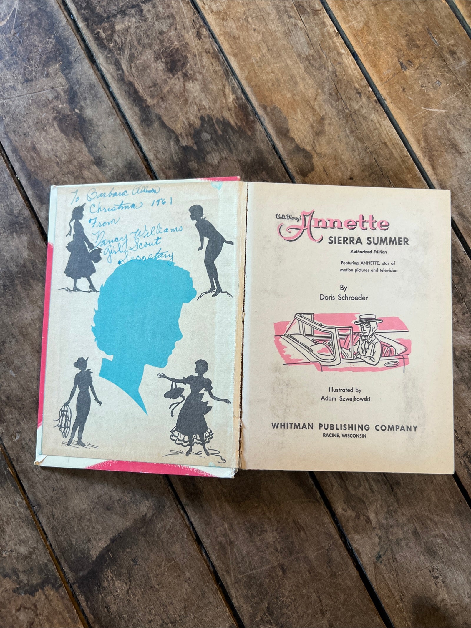 Annette Sierra Summer (1960 Hardcover ) Walt Disney Authorized Edition