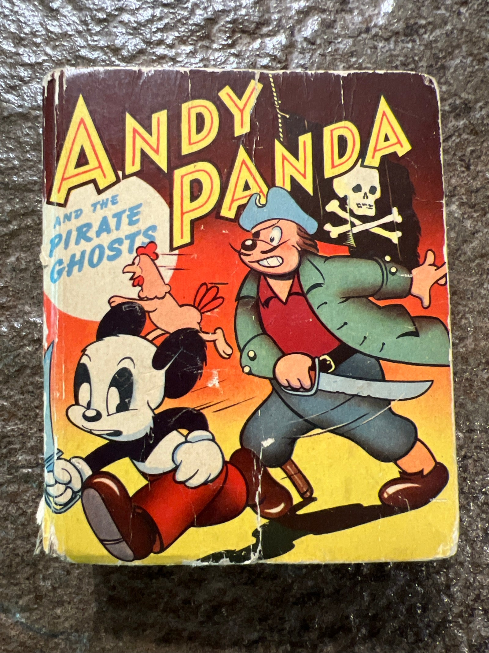 Andy Panda and the Pirate Ghosts ( 1949 ) Pocket Book #1459 Better Little Book