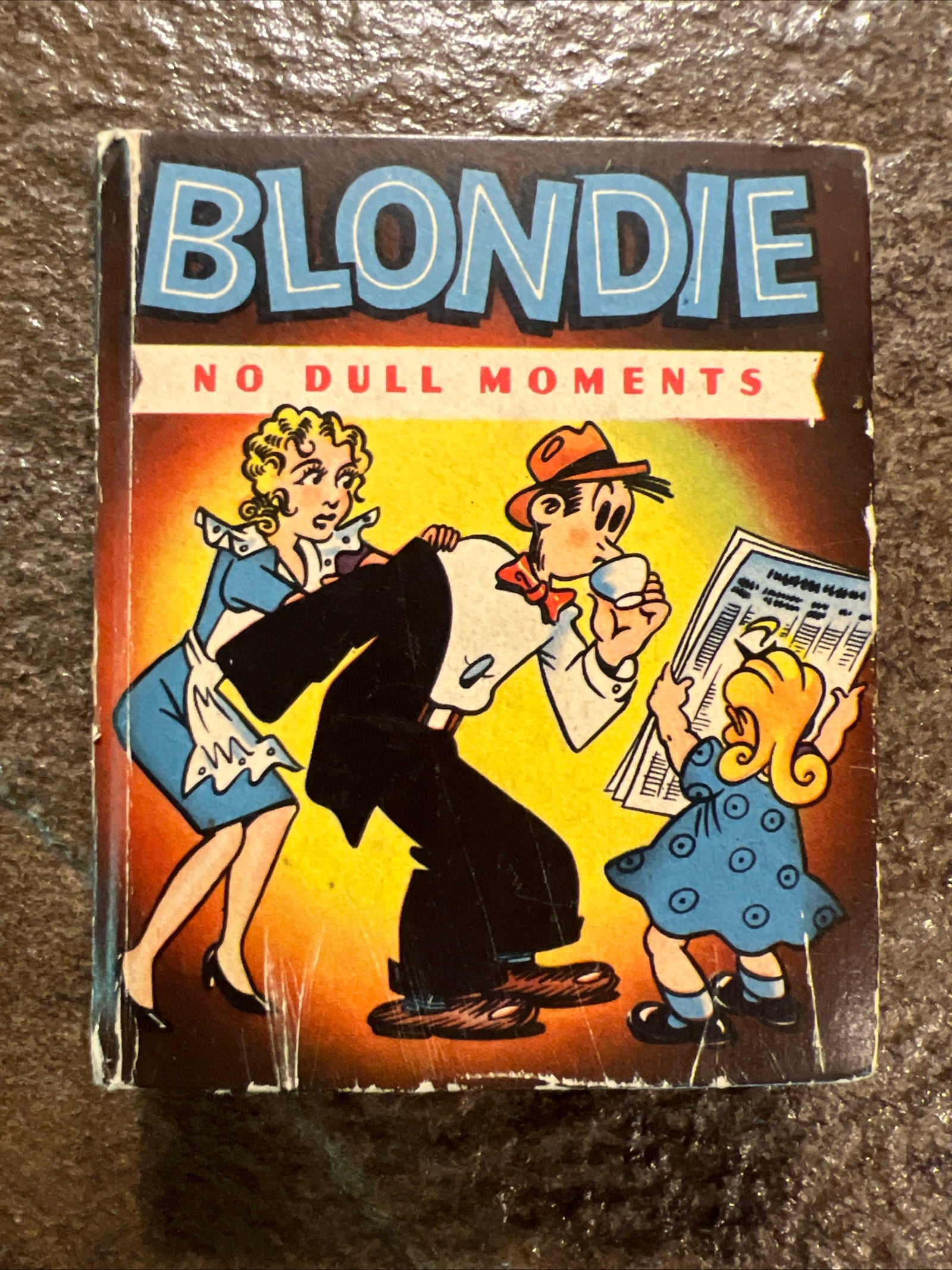 Blondie No Dull Moments ( 1948 ) Pocket Book #1450 Better Little Book