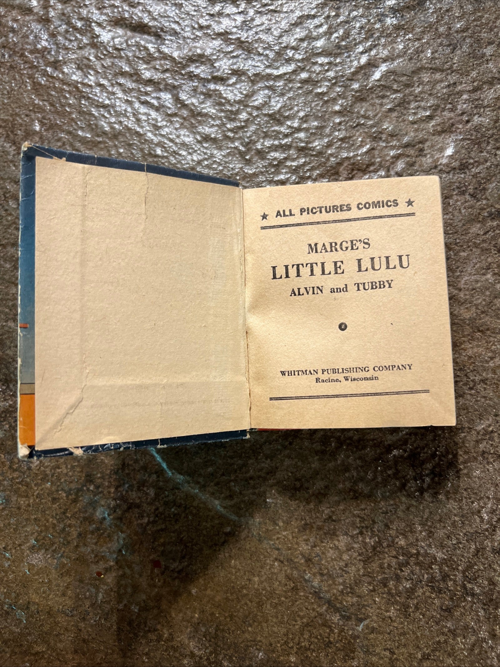 Marge’s Little LuLu - Alvin and Tubby ( 1947 ) Pocket Book #1429 Better Little Book