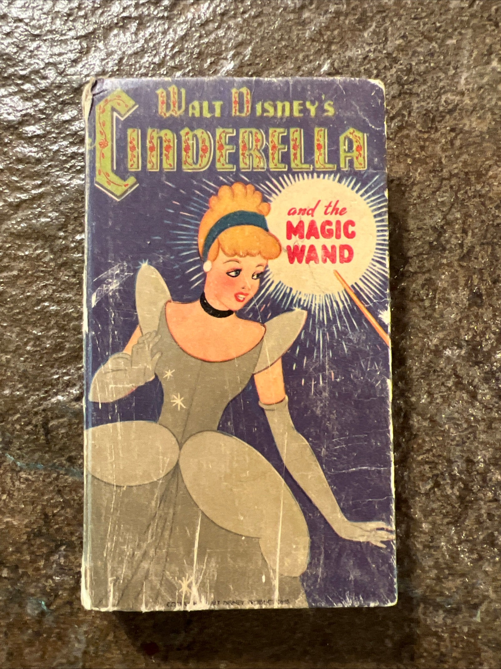 Cinderella and the Magic Wand ( 1950 ) Pocket Book #711-10 Better Little Book