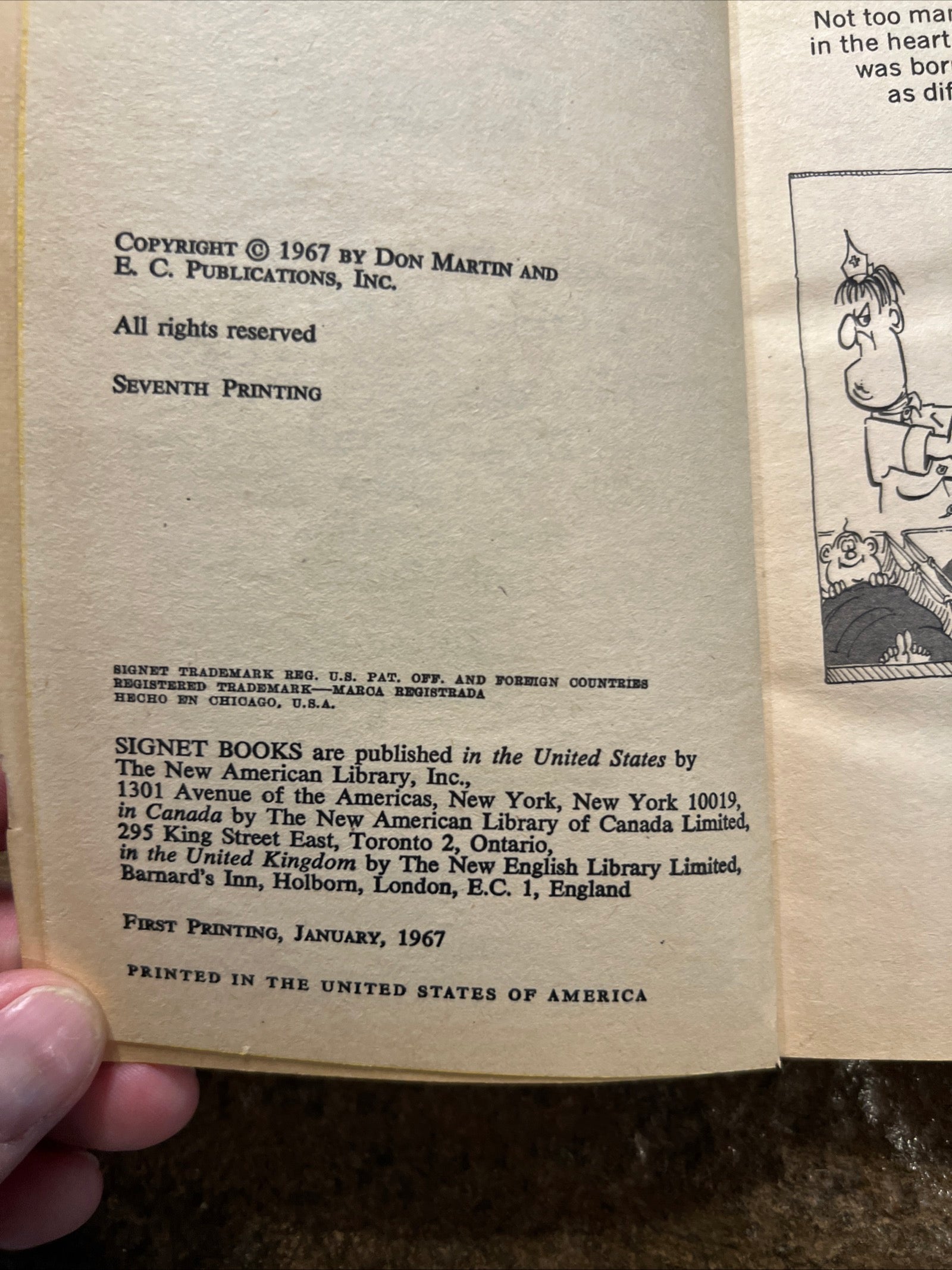 MAD MAGAZINE - The MAD Adventures Of Captain Klutz Paperback Book (1967 Signet )
