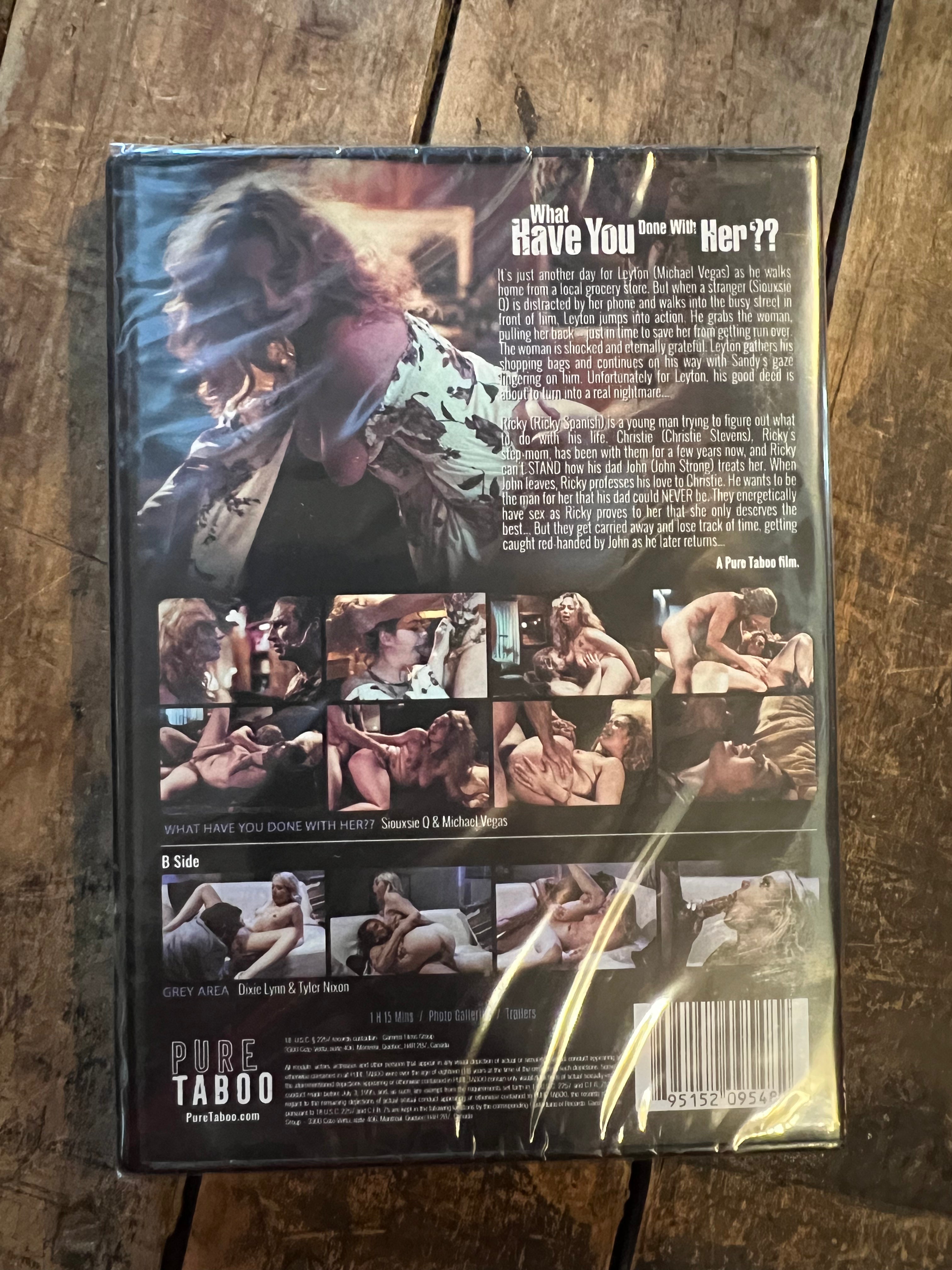 What Have You Done With Her? - DVD 2022 - Pure Taboo