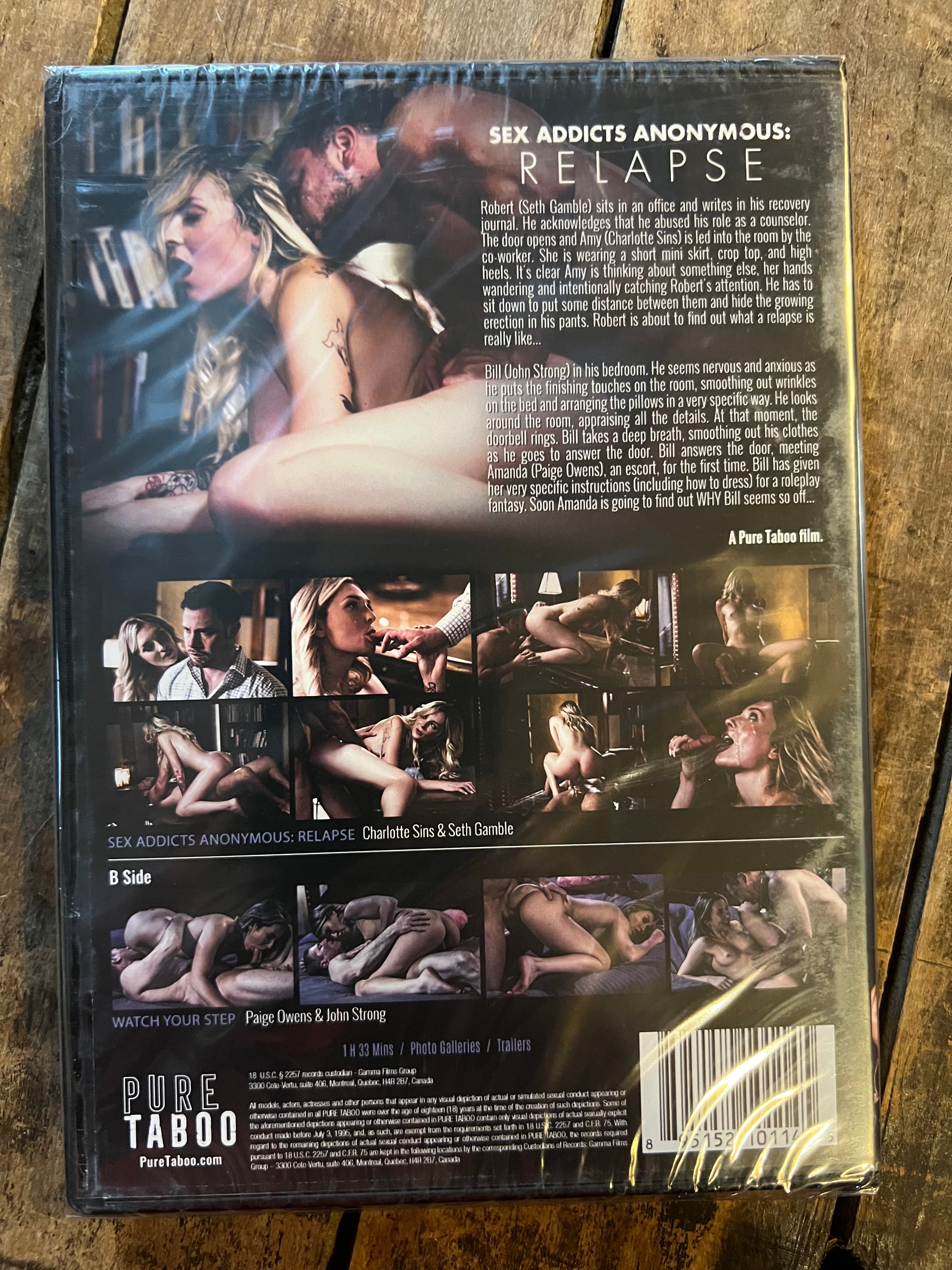 Sex Addicts Anonymous: Relapse - DVD 2023 - Pure Taboo