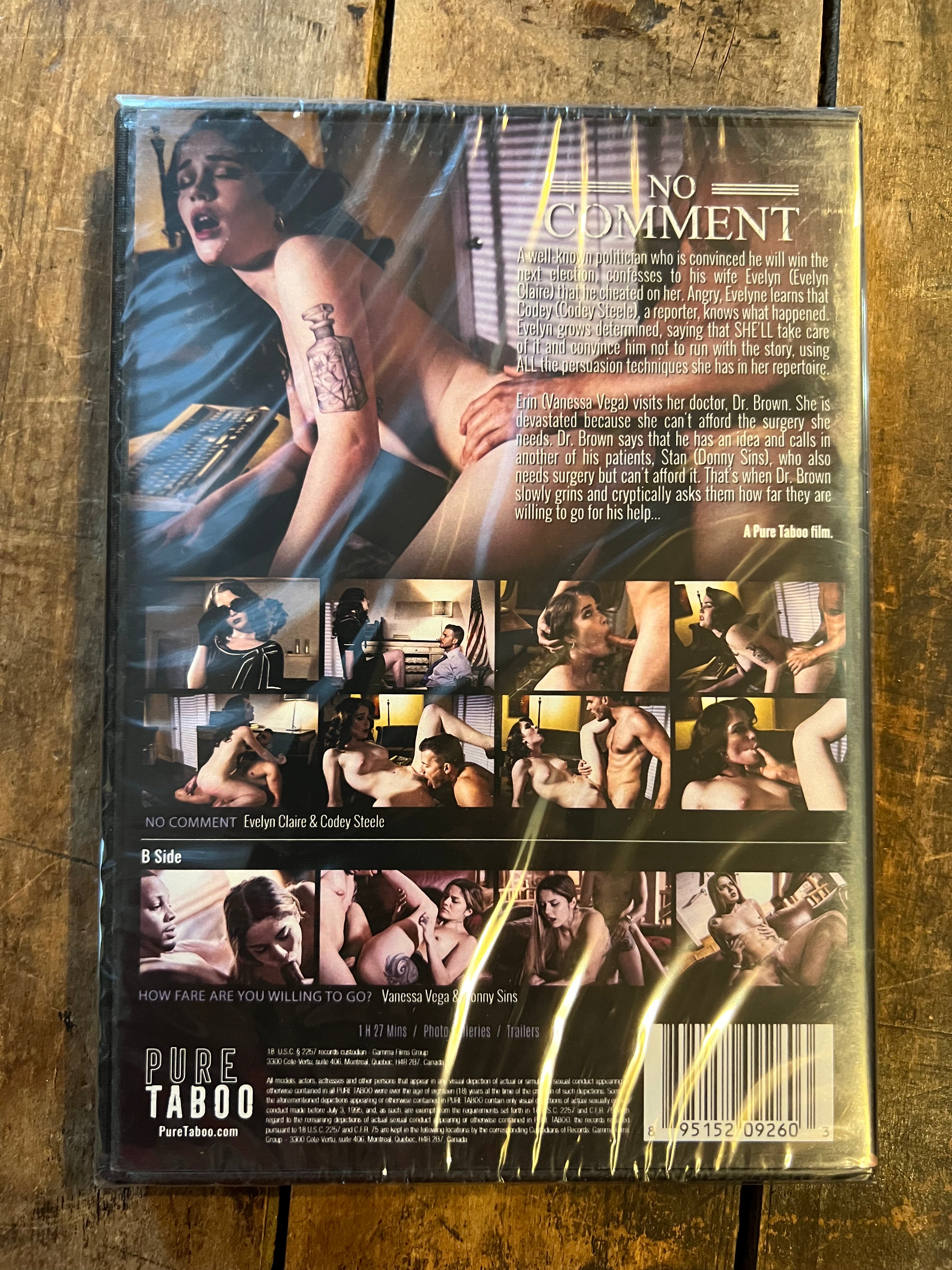 No Comment - DVD 2022 - Pure Taboo