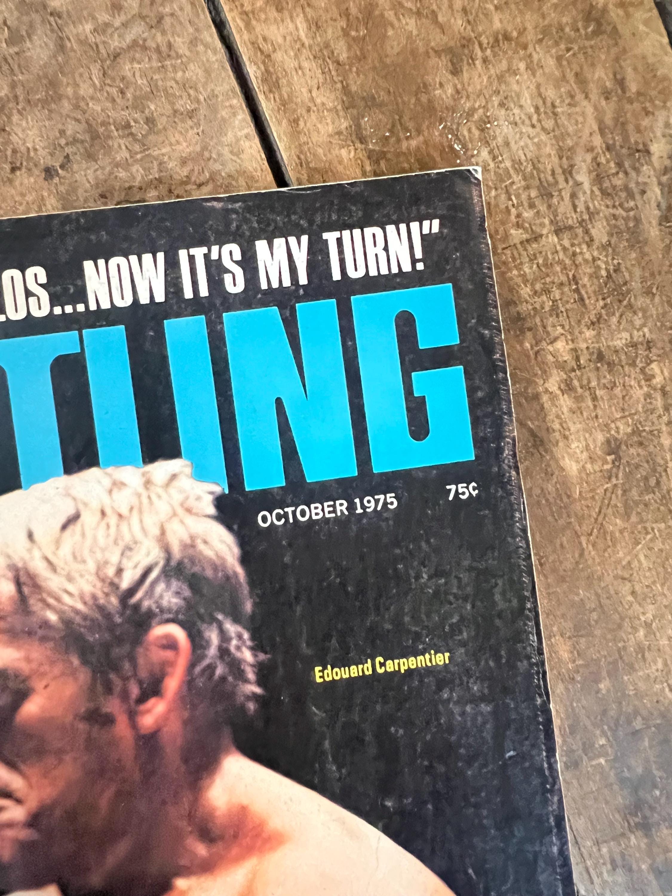 Wrestling Sports Stars Magazine  - October 1975 - WWF WWE - Edouard Carpentier