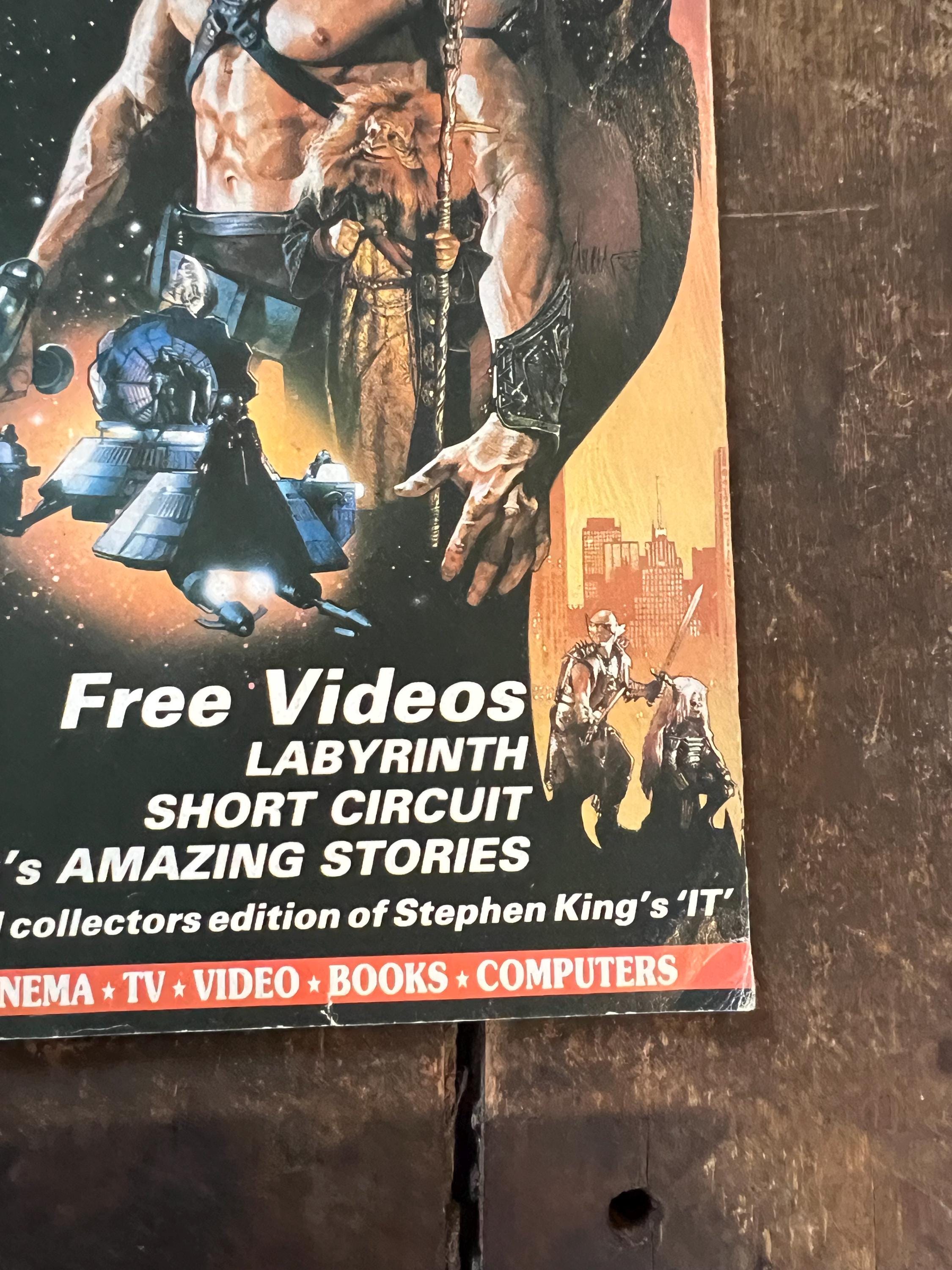 Starburst Magazine - December 1987 Issue - He-Man Masters Of The Universe Cover