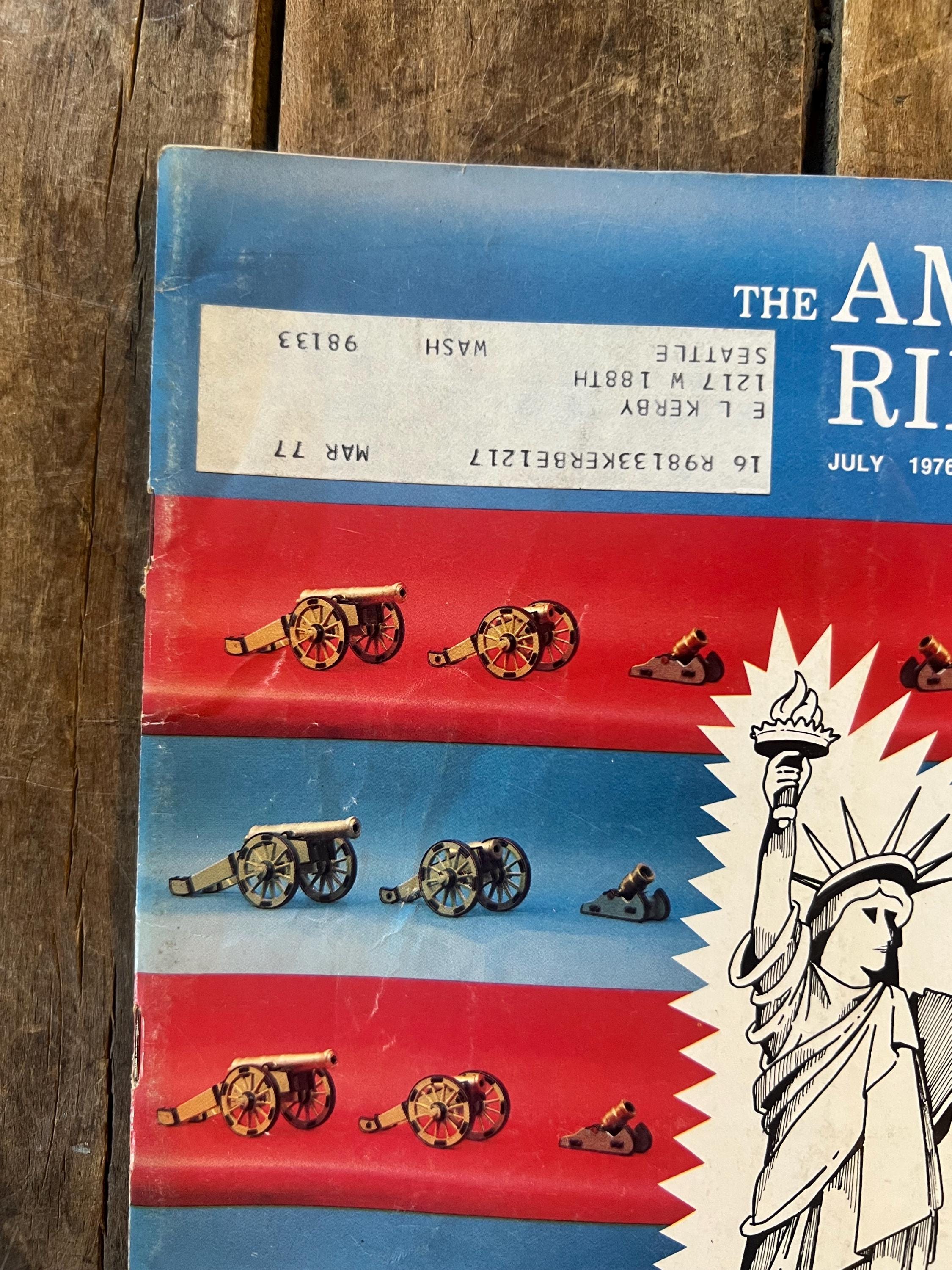 Vintage 1976 American Rifleman Magazine: July Bicentennial Issue
