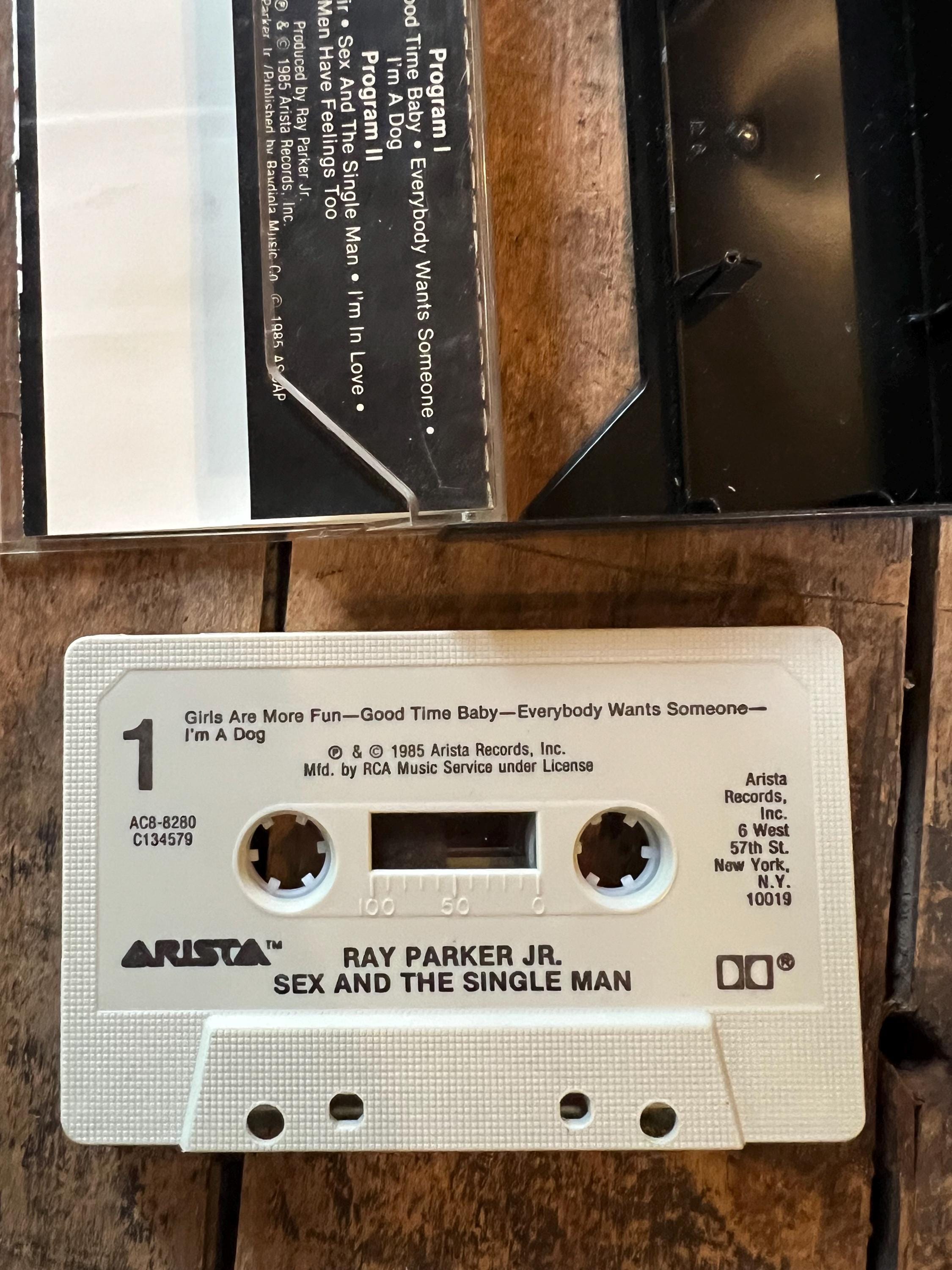 1985 Ray Parker Jr  “Sex and the Single Man” Cassette Tape - Arista Records
