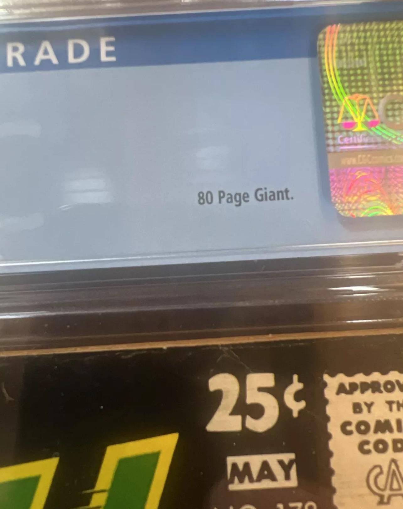 1968 The Flash #178: Mike Esposito Cover, 80 Page Giant, CGC 5.0