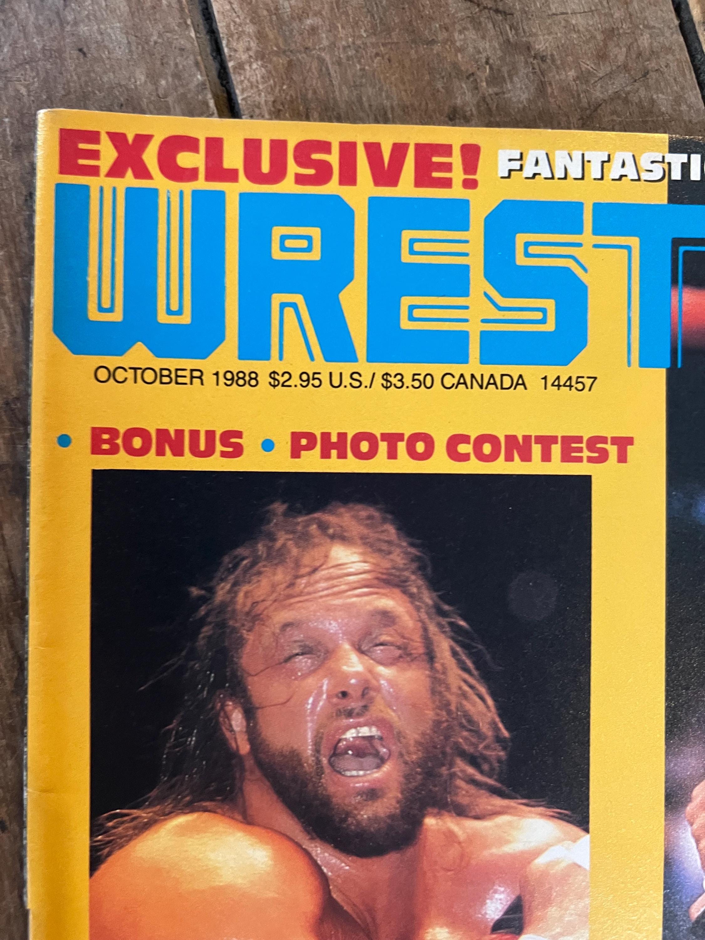 Wrestling Life Magazine  - October 1988 - WWF WWE - Macho Man & Miss Elizabeth