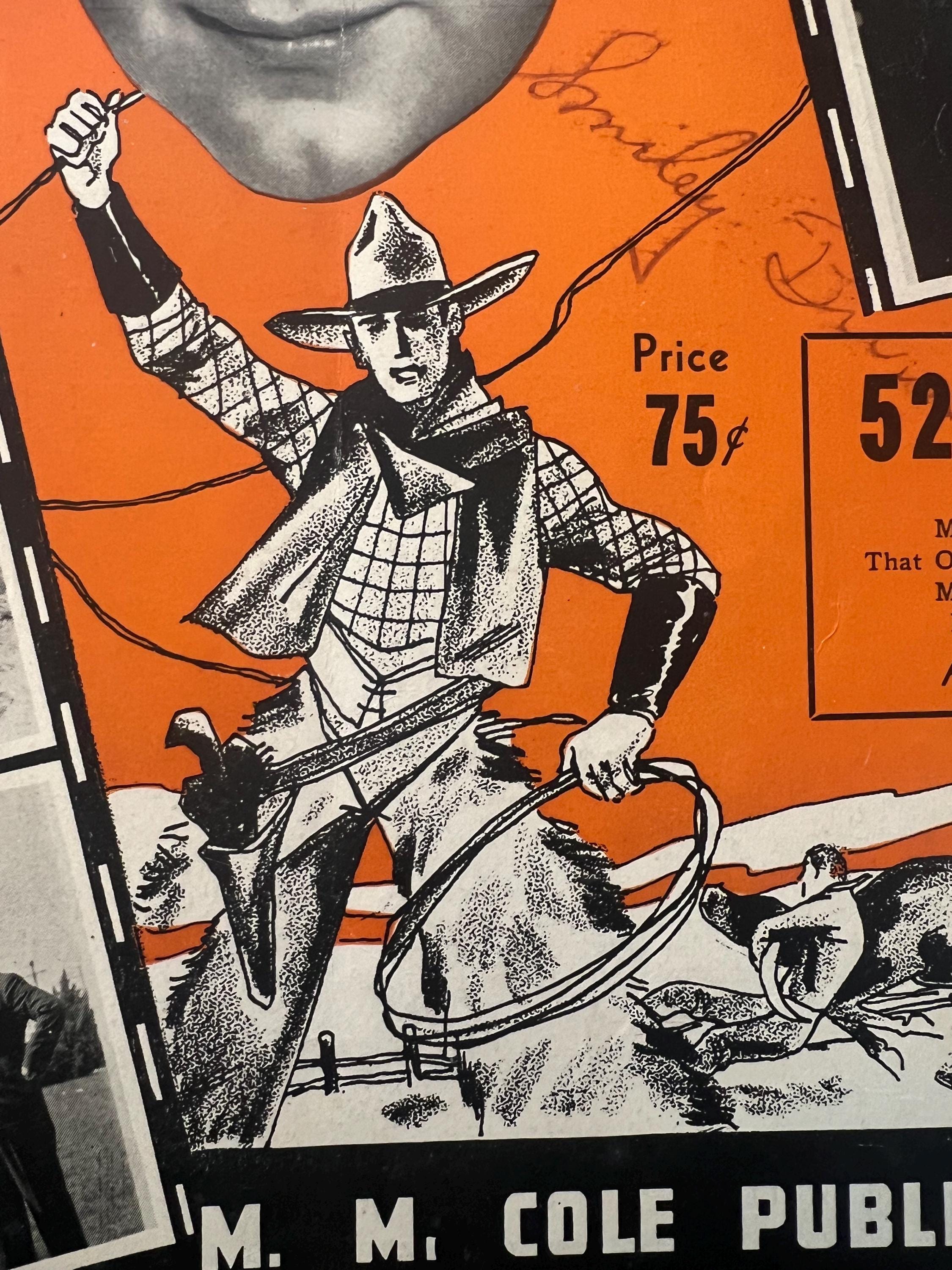 1930s Smiley Burnette Cowboy Songs - Vintage Sheet Music