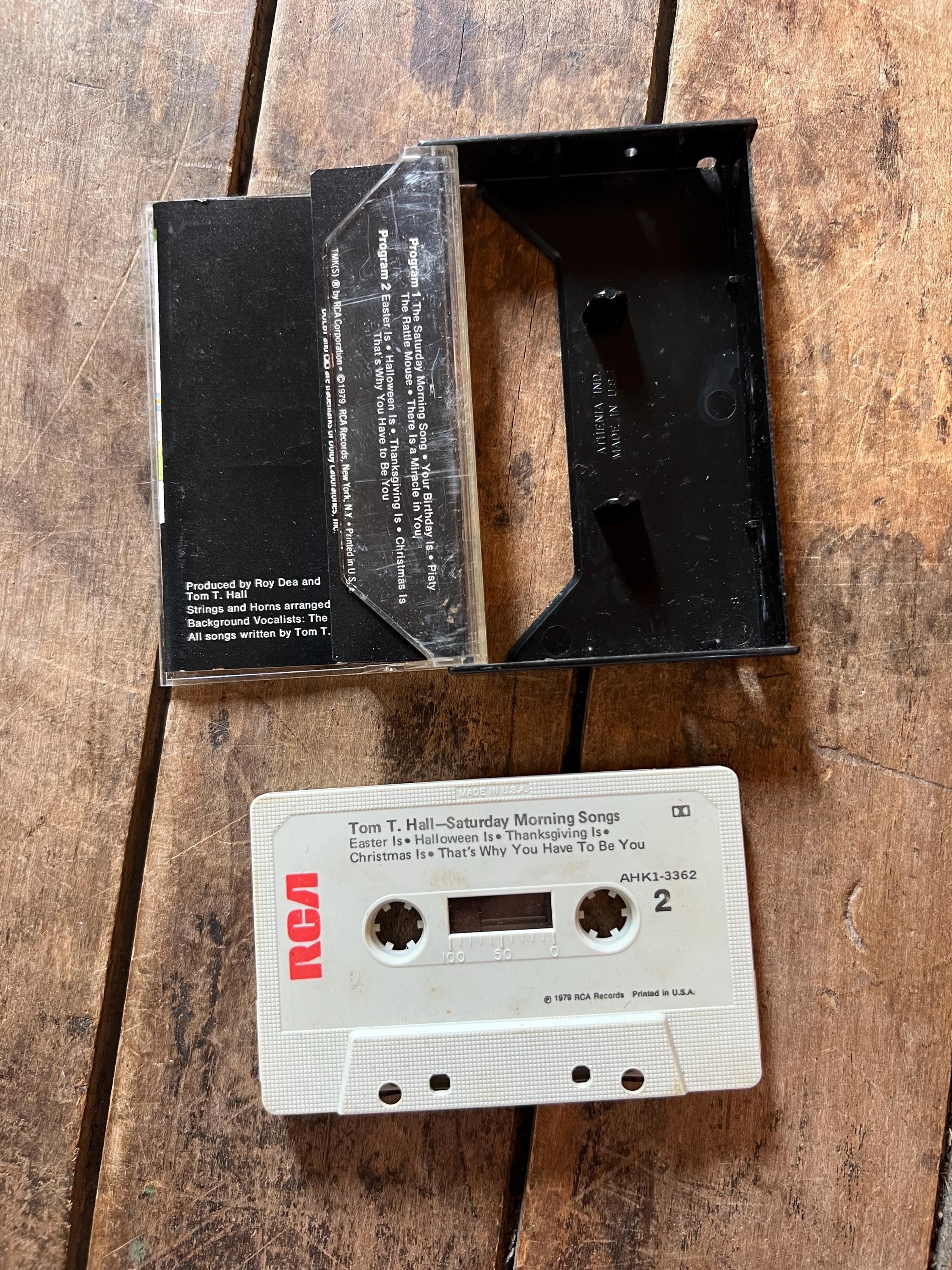1979 Tom T. Hall Cassette Tape: Saturday Morning Songs - Folk Country