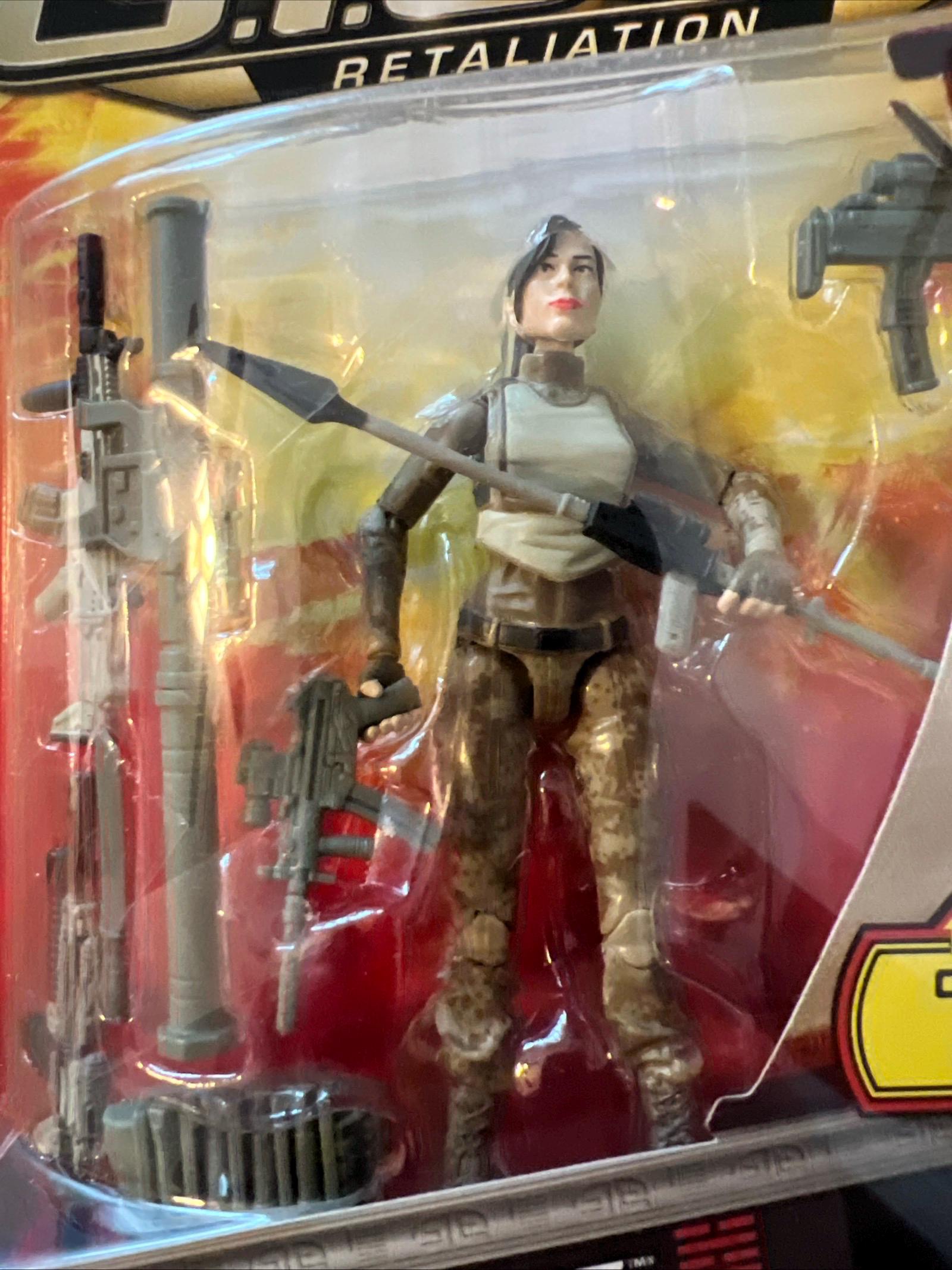 GI JOE Retaliation Lady Jaye Action Figure - MOC - Hasbro