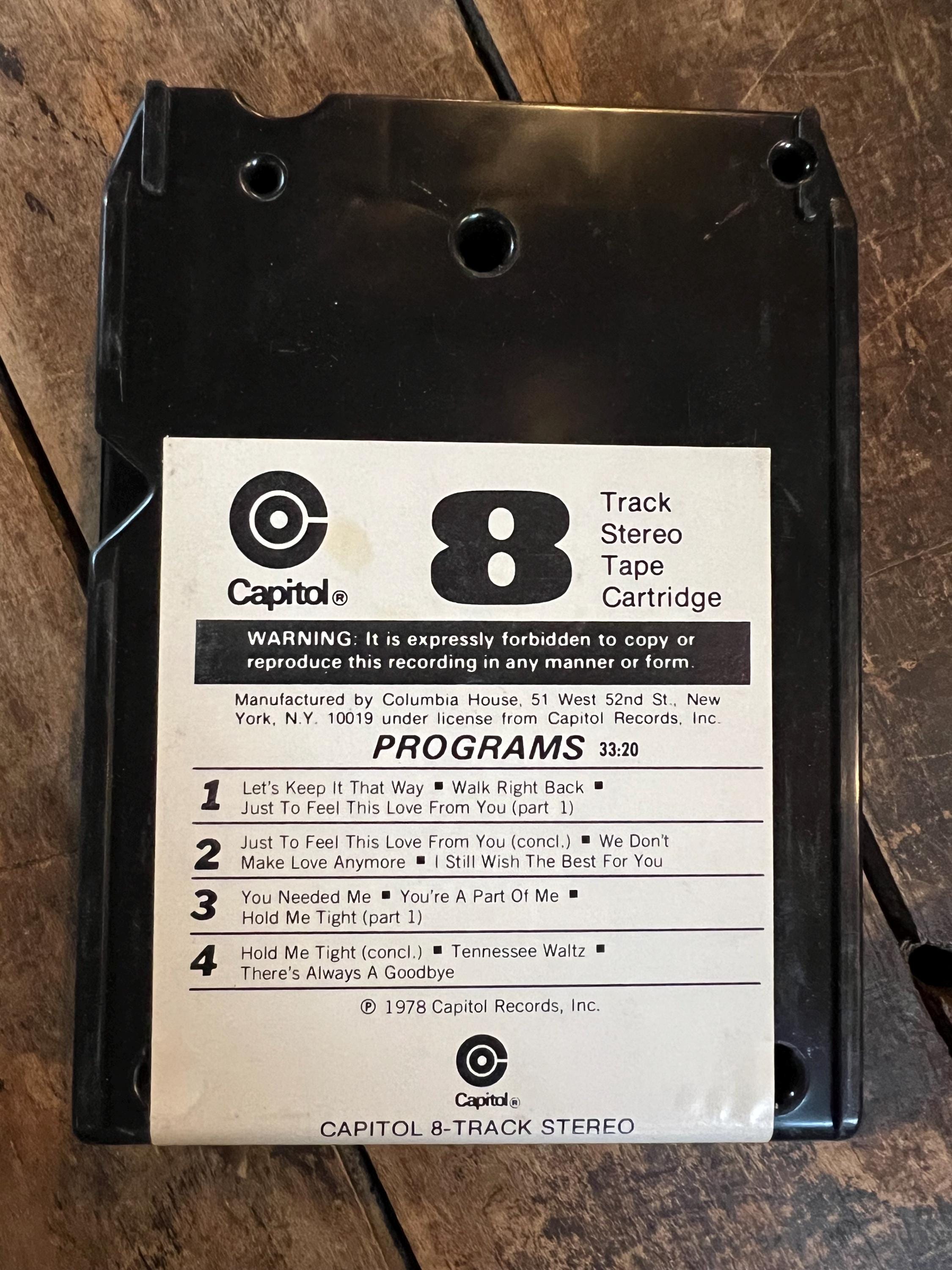 1978 Anne Murray “Let’s Keep It That Way” Capitol Records 8-Track Tape