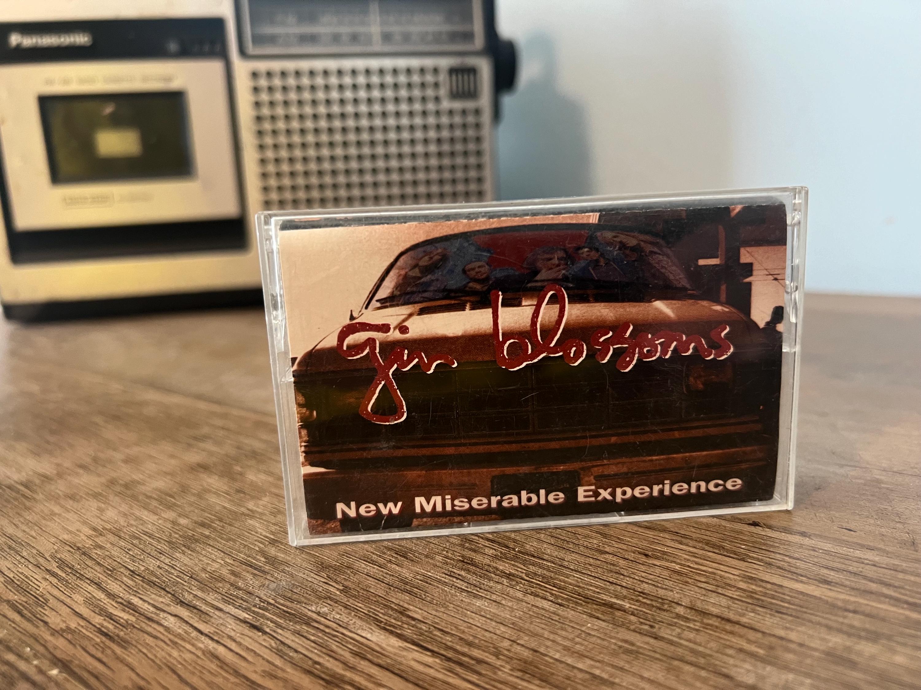 Vintage 1992 Gin Blossoms "New Miserable Experience" Cassette Tape