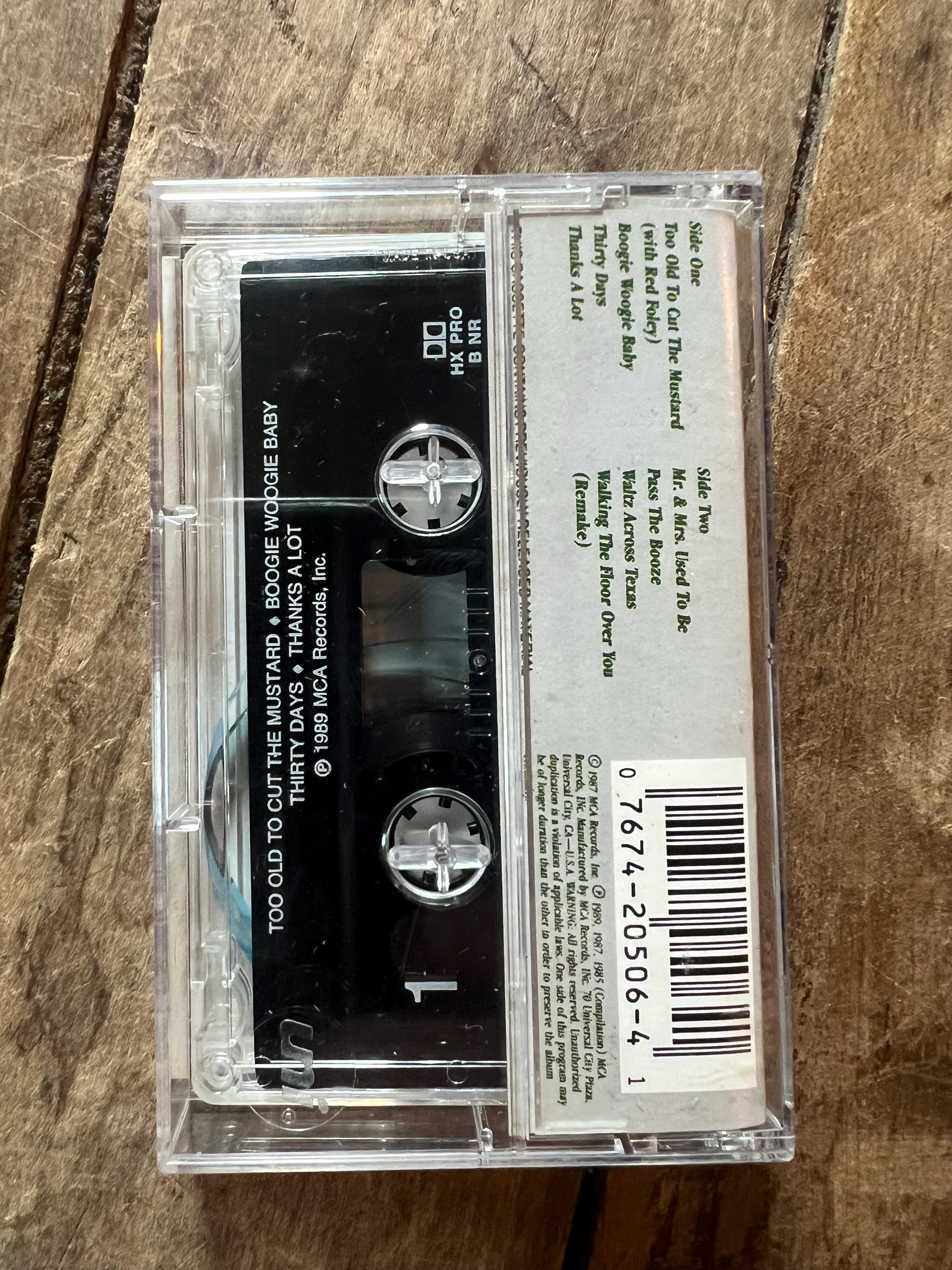 Ernest Tubb Retrospective Vol. 2 Cassette Tape - 1987 MCA Country Music