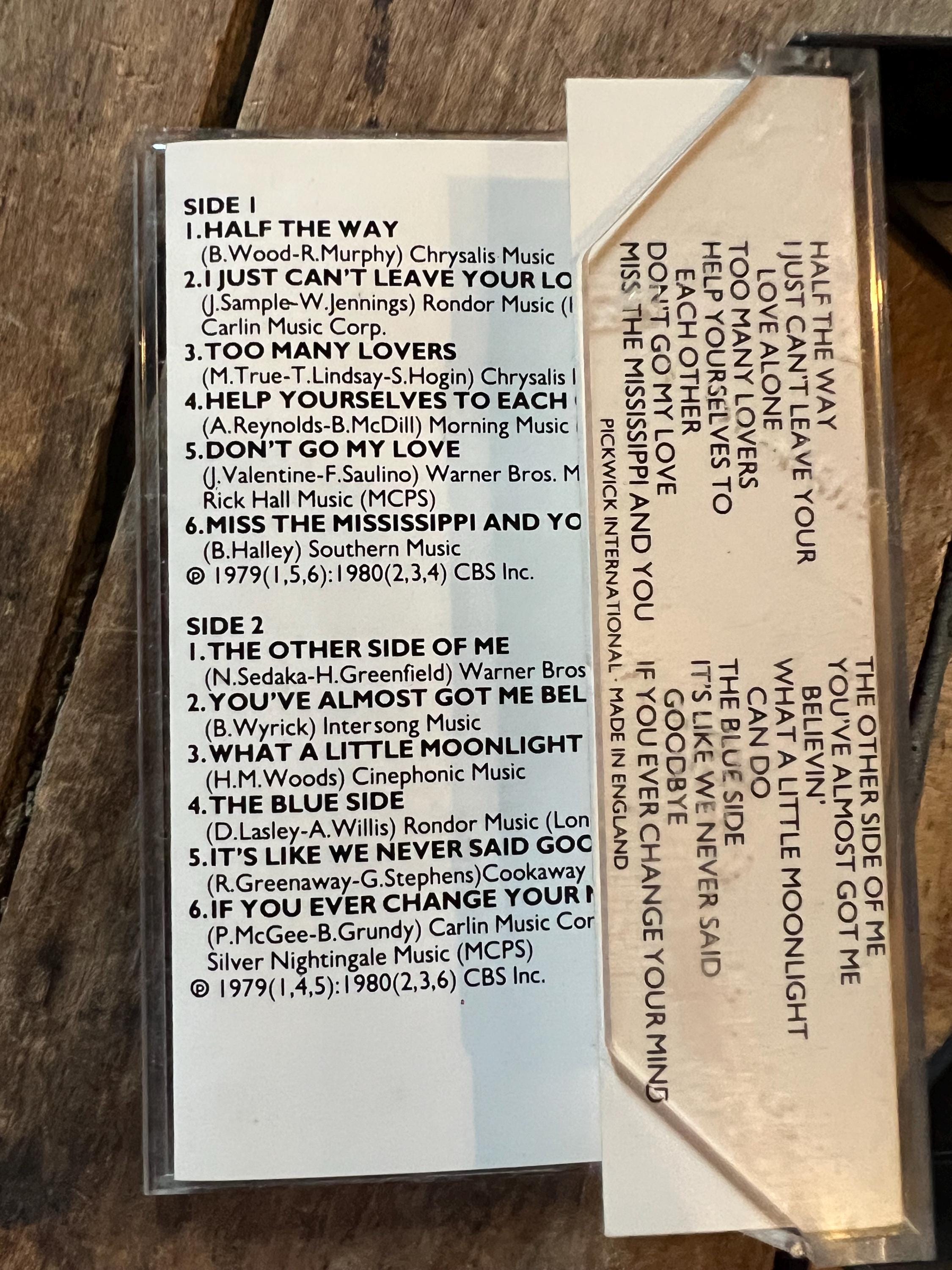 1980 Crystal Gayle “Love Songs” Cassette Tape - Hallmark Records