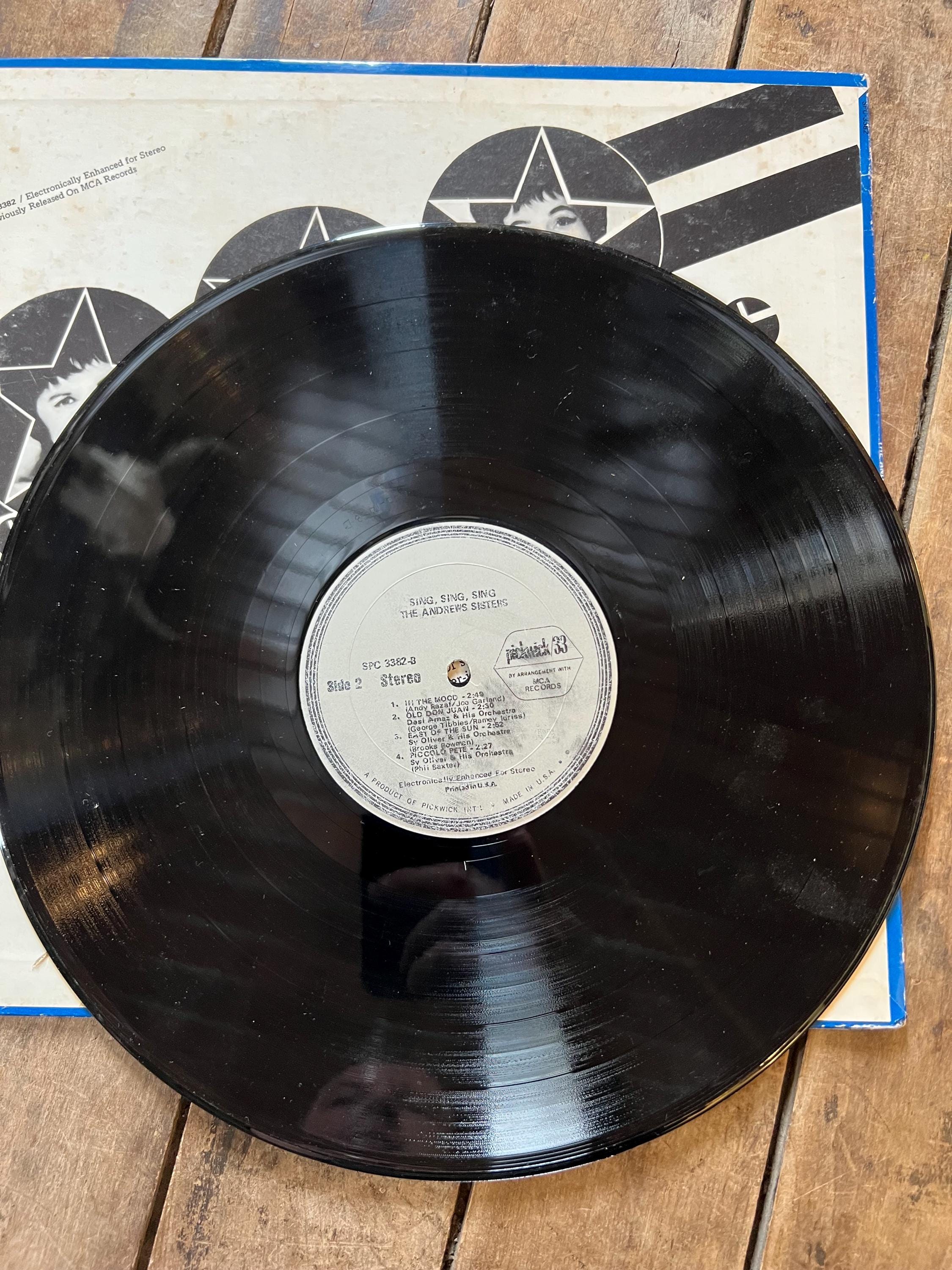 The Andrews Sisters “Sing, Sing, Sing” - 1974 Pickwick Records - LP Vinyl Album