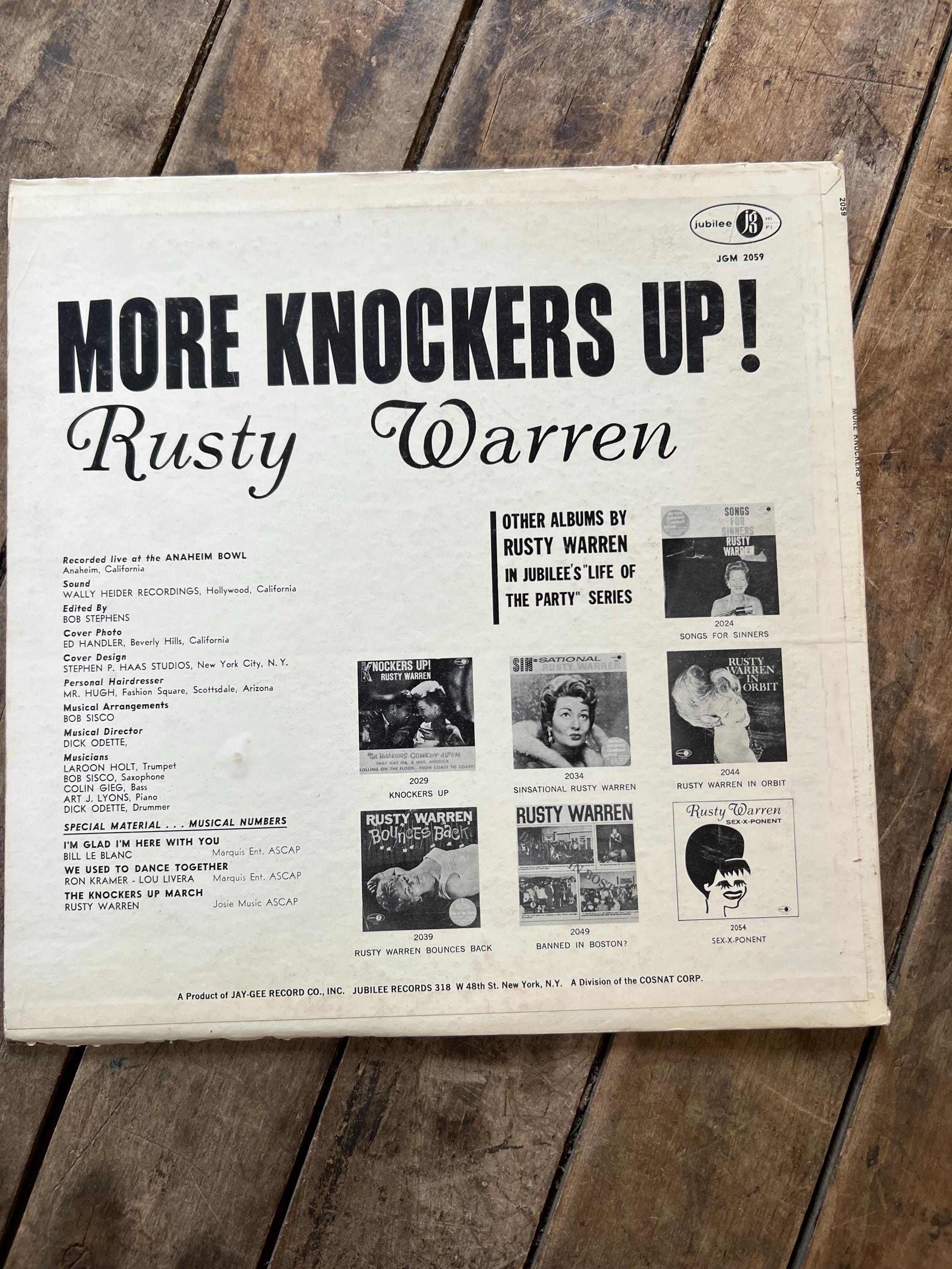 Rusty Warren “More Knockers Up!” - 1965 Jubilee Records - LP Vinyl Album