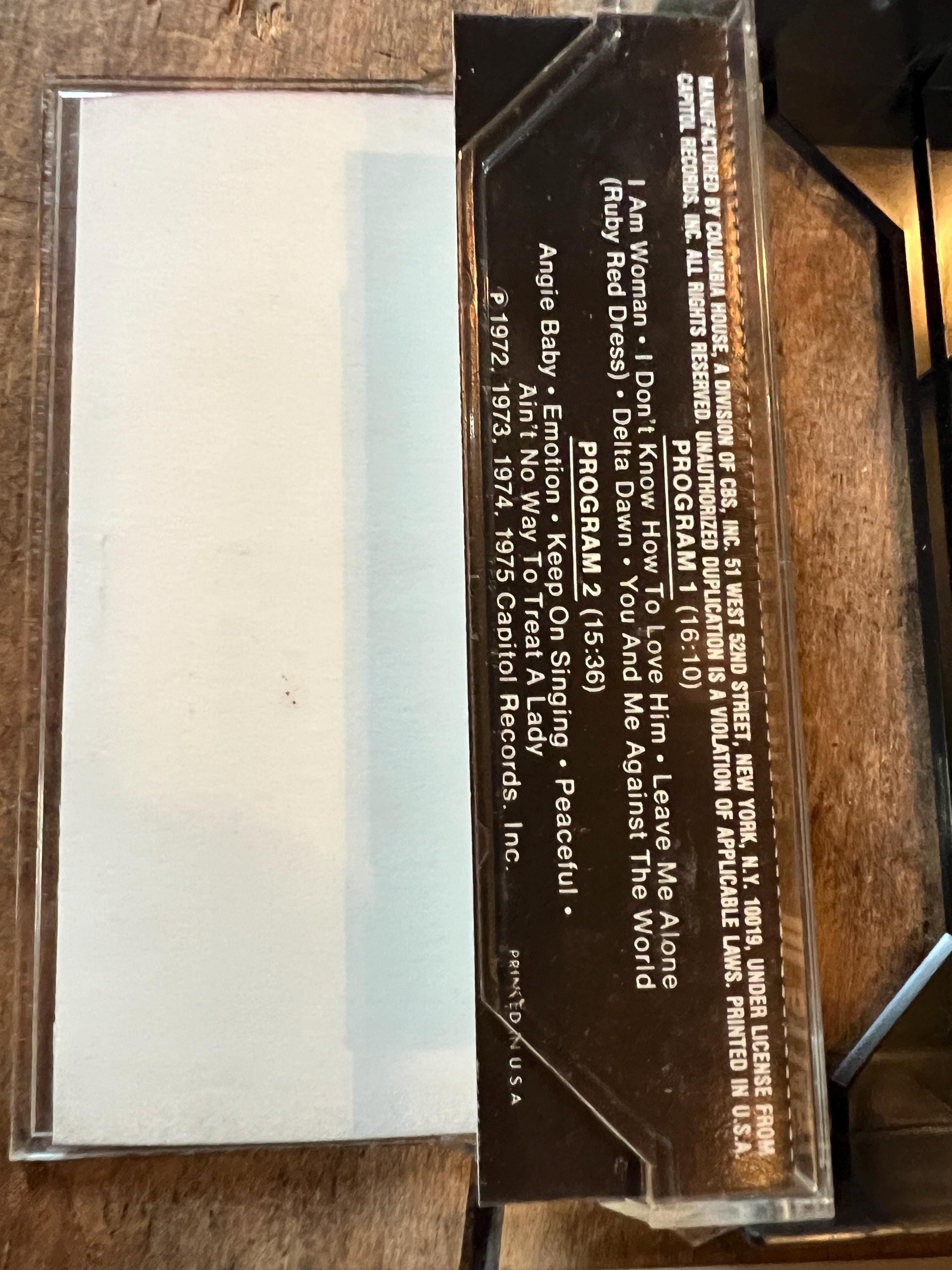 1975 Helen Reddy Greatest Hits Cassette Tape - Capitol Records