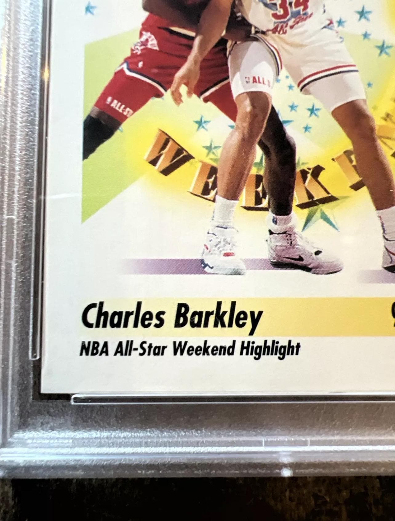 Vintage 1991 Skybox Charles Barkley All-Star Game Card - PSA 8