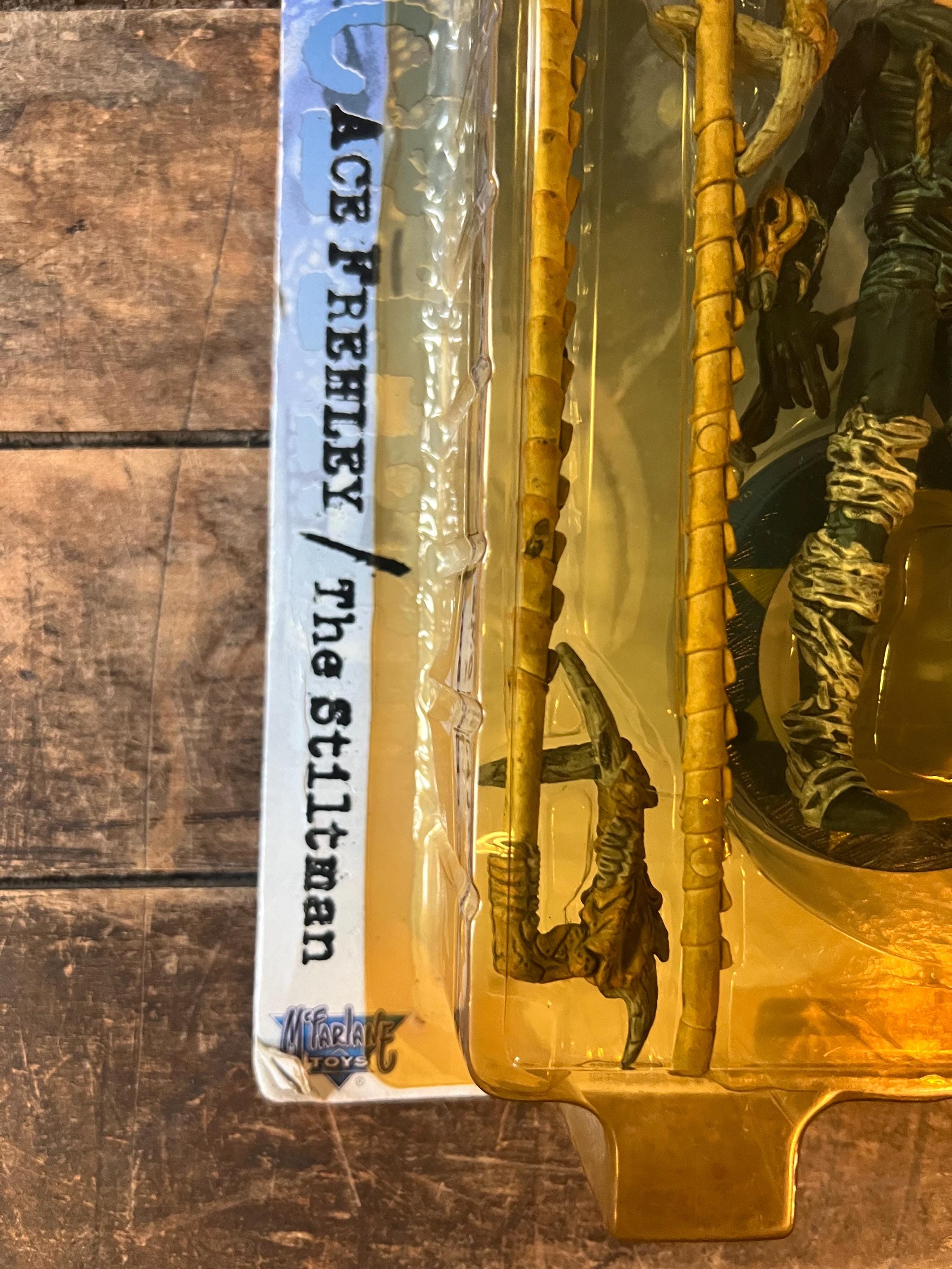 Vintage 1998 KISS Psycho Circus Ace Frehley 'The Stiltman' Action Figure (MOC)