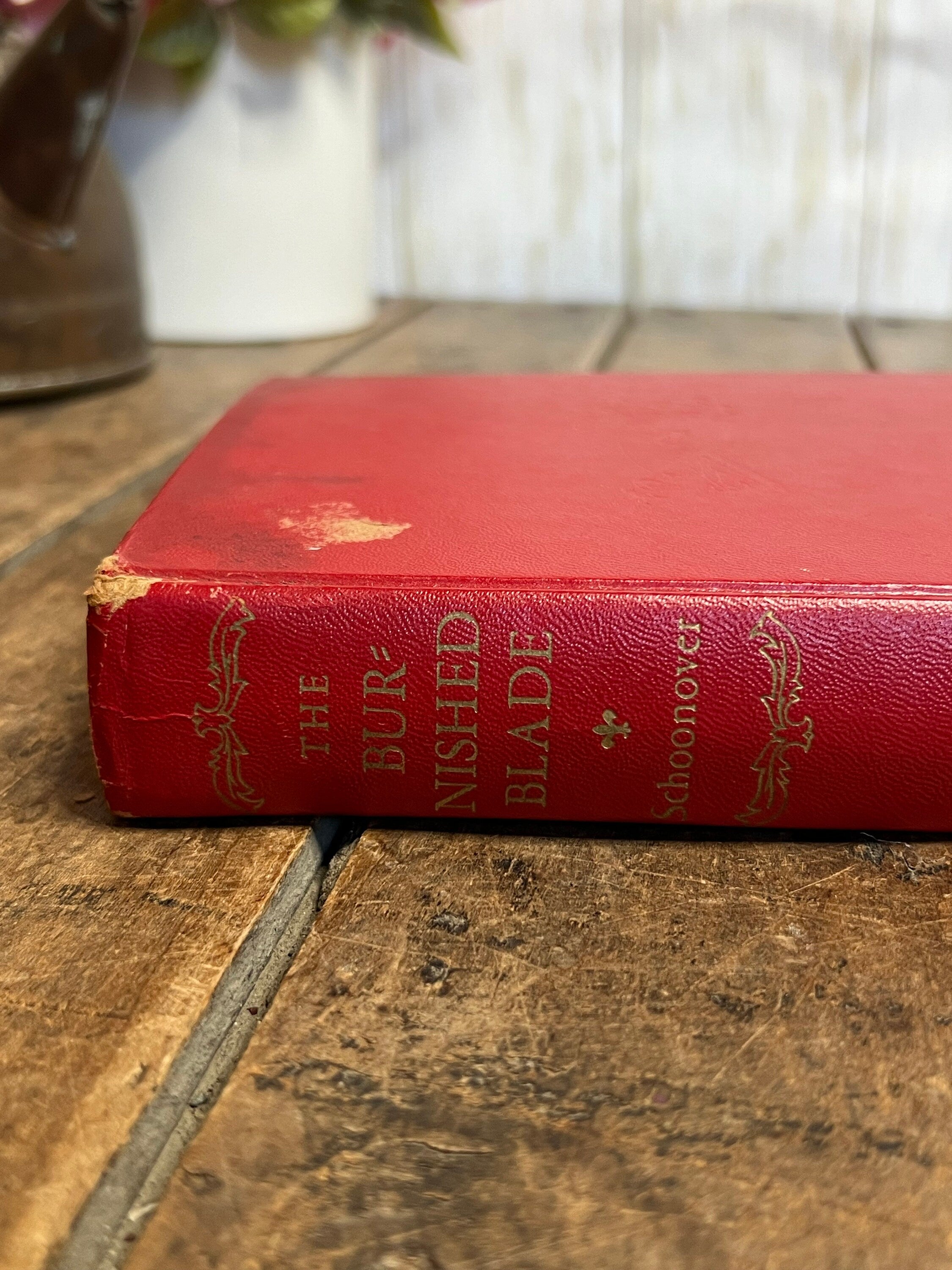 The Burnished Blade by Lawrence Schoonover - Published by The Macmillan Company NY 1949 - Hardcover Book