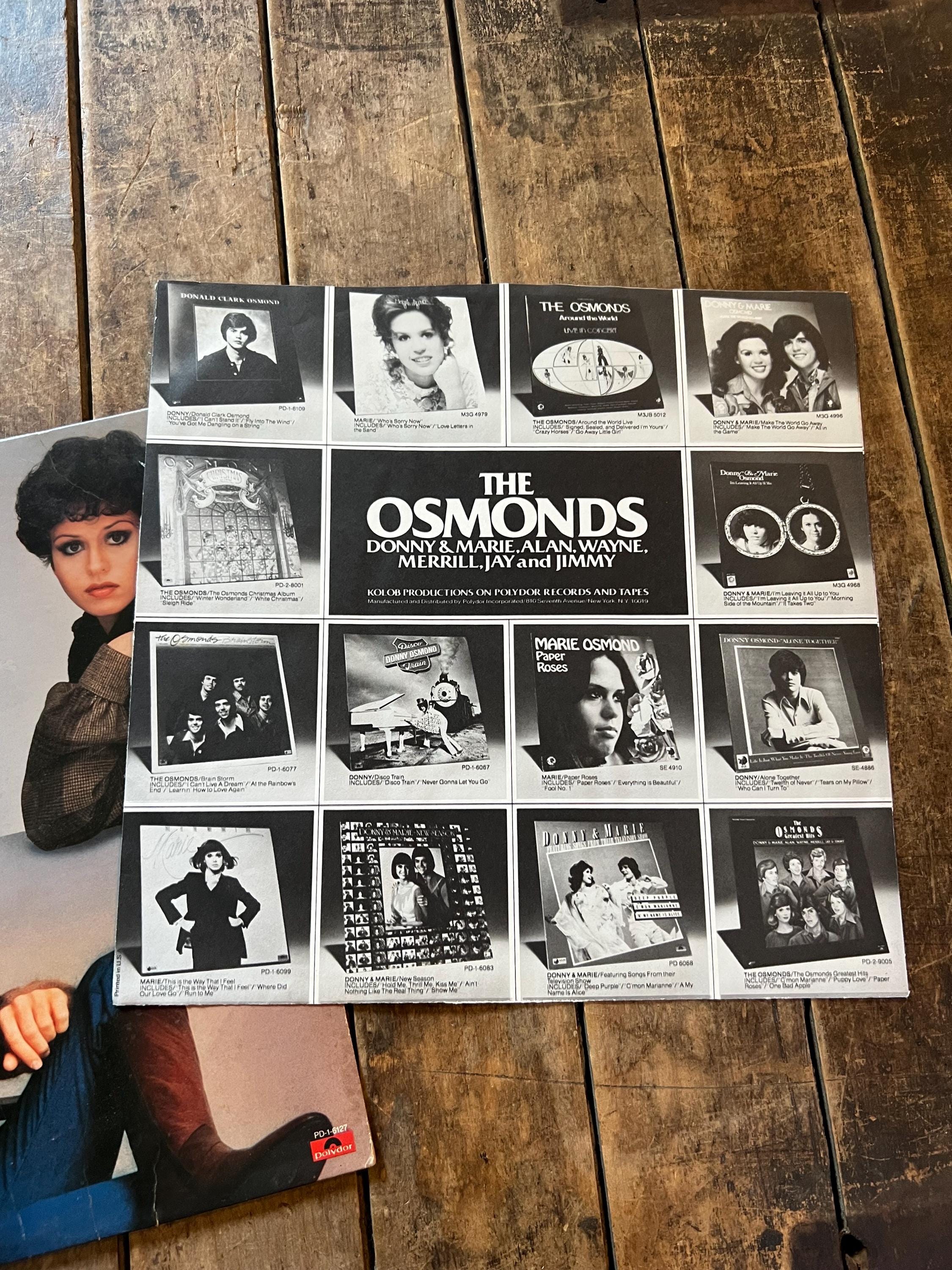 Donny & Marie "Winning Combination" LP - 1977 Polydor Retro Vinyl Record