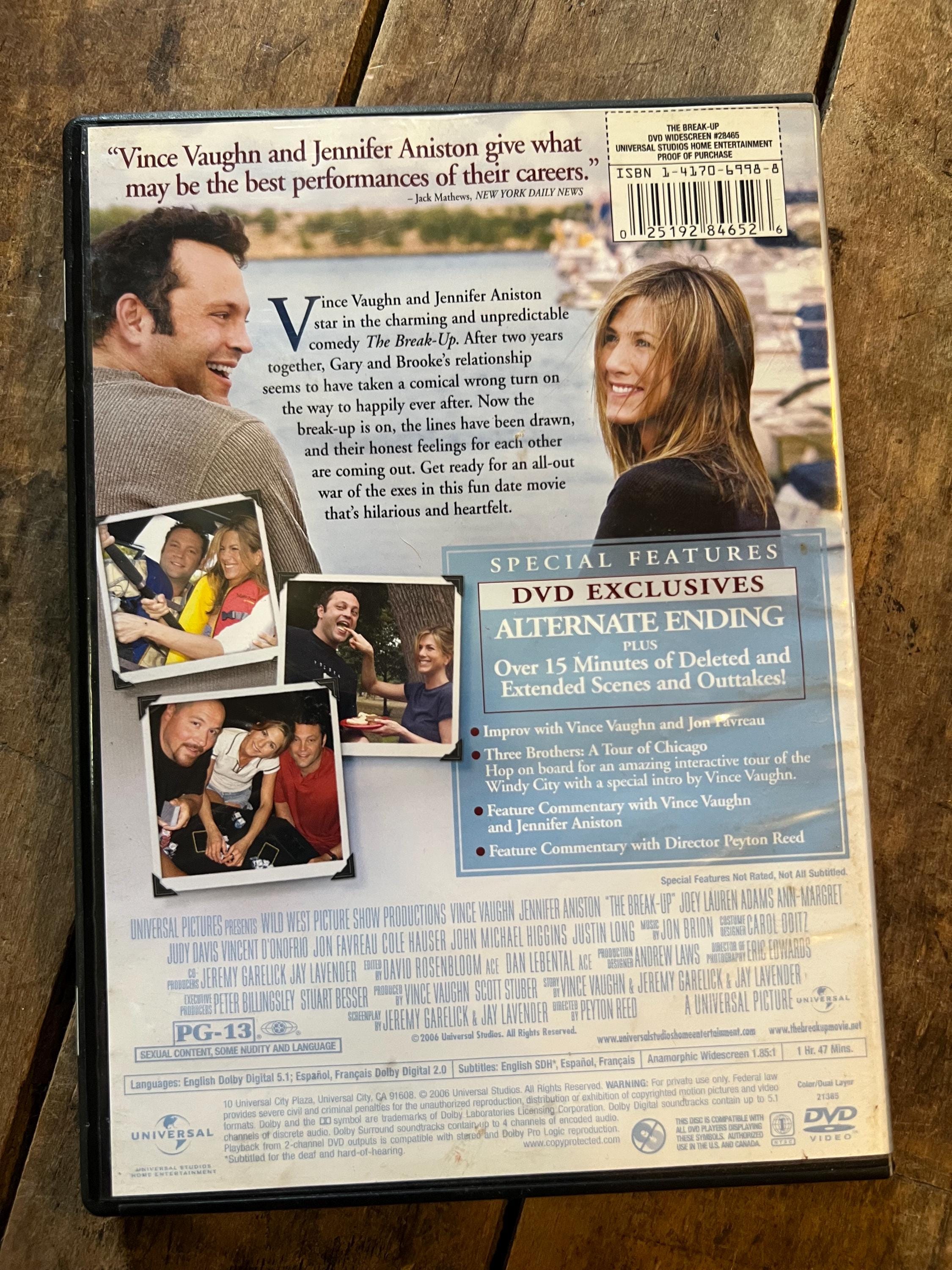The Break-Up ( DVD Movie 2006 )  Starring Vince Vaughn & Jennifer Aniston