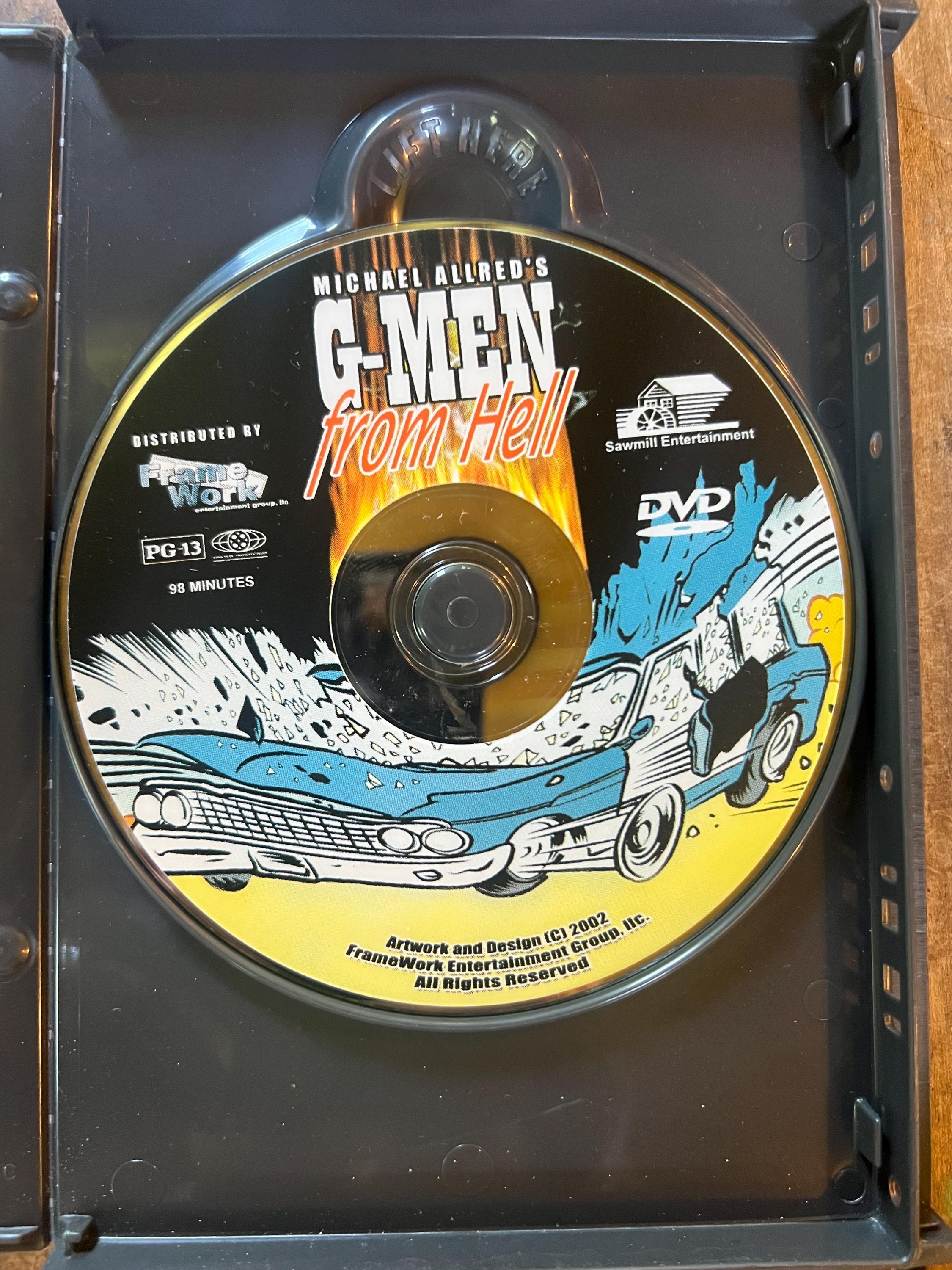 G-MEN From Hell - Comedy / Action  DVD - Starring Tate Donovan & William Forsythe