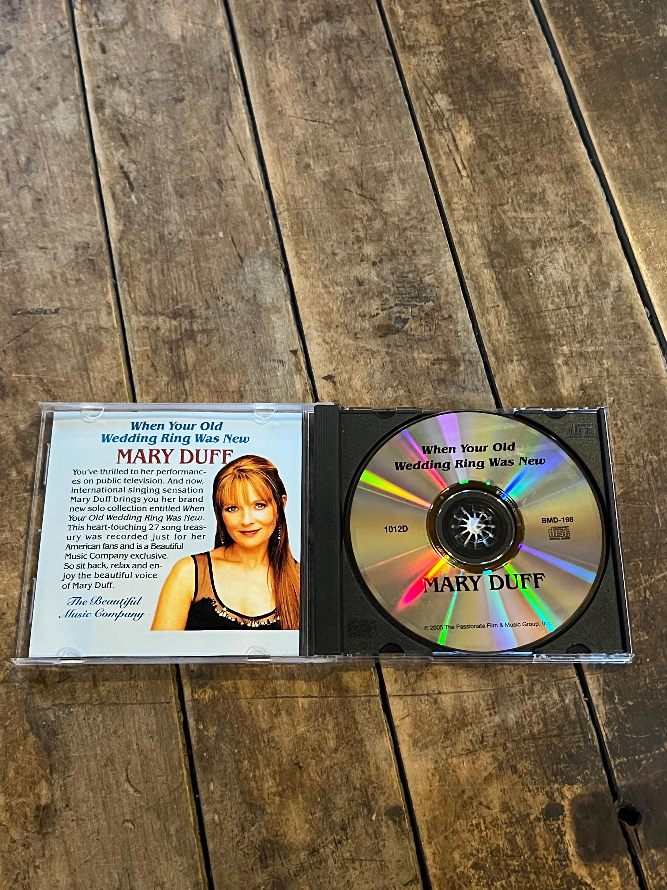 Mary Duff - When Your Old Wedding Ring Was New CD - 2005