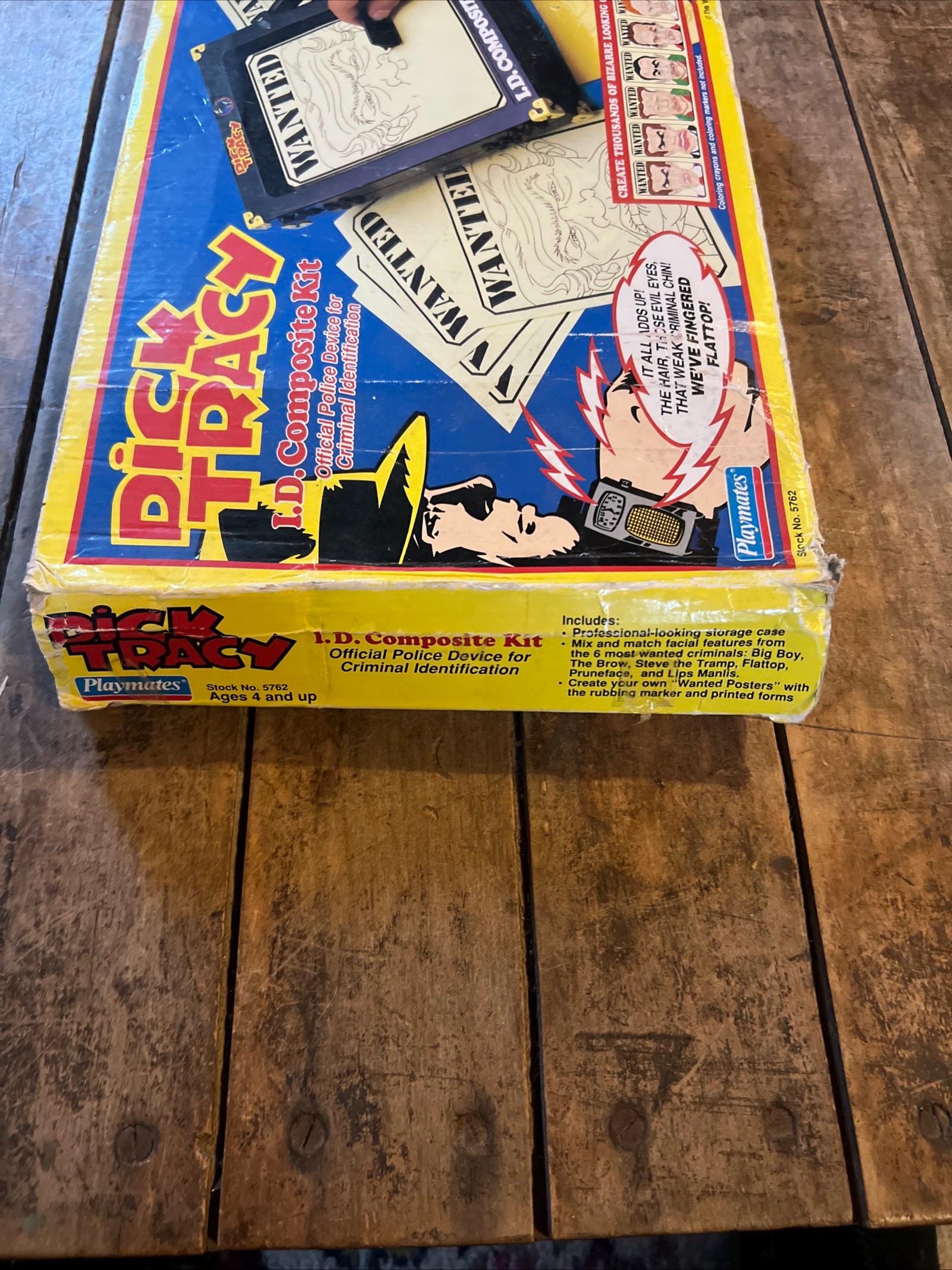 1990 Playmates - Dick Tracy Movie - I.D. Composite Kit & Original Box