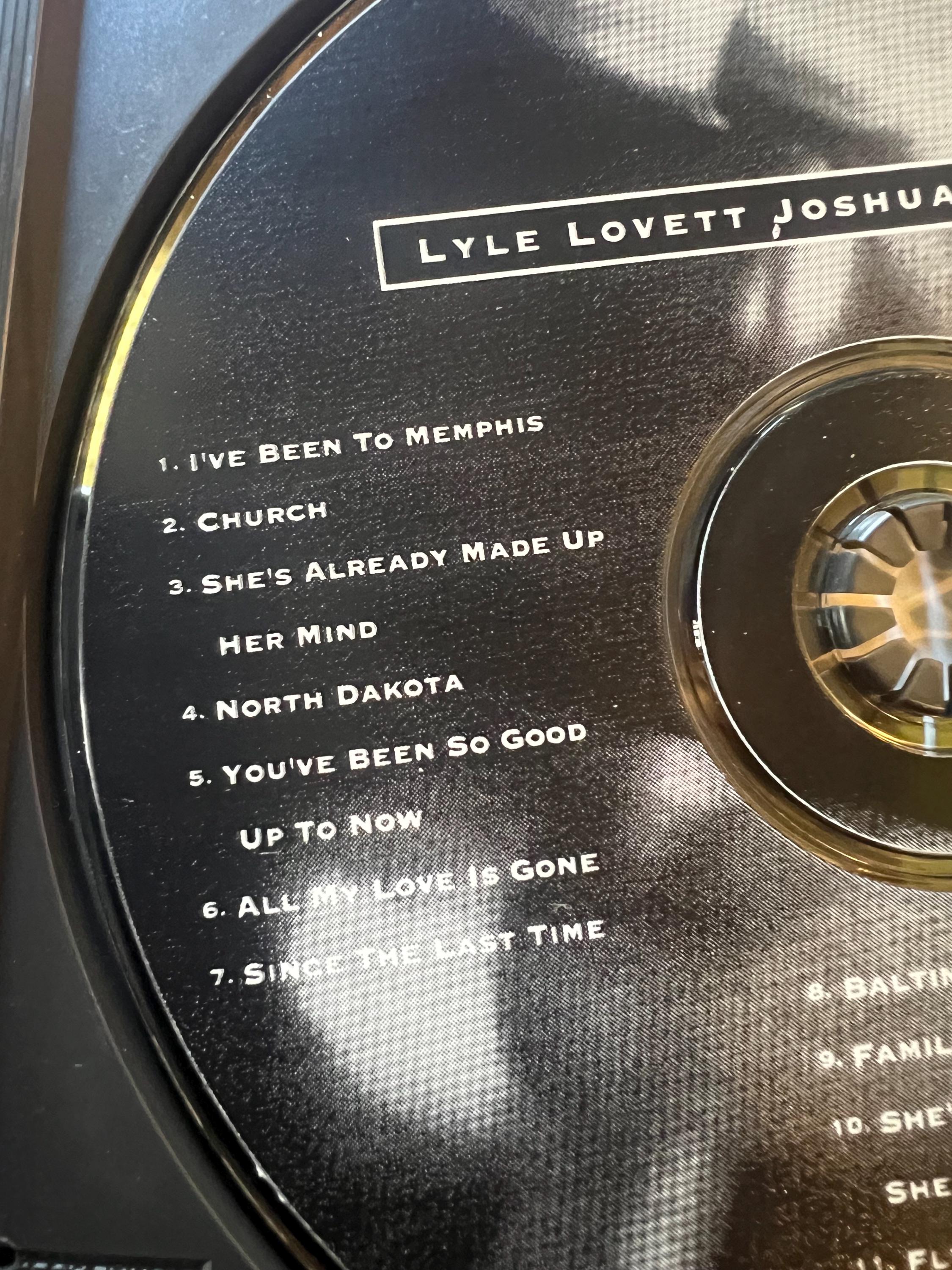 Lyle Lovett Joshua Judges Ruth CD - 1992 Curb Records - Country Blues Folk