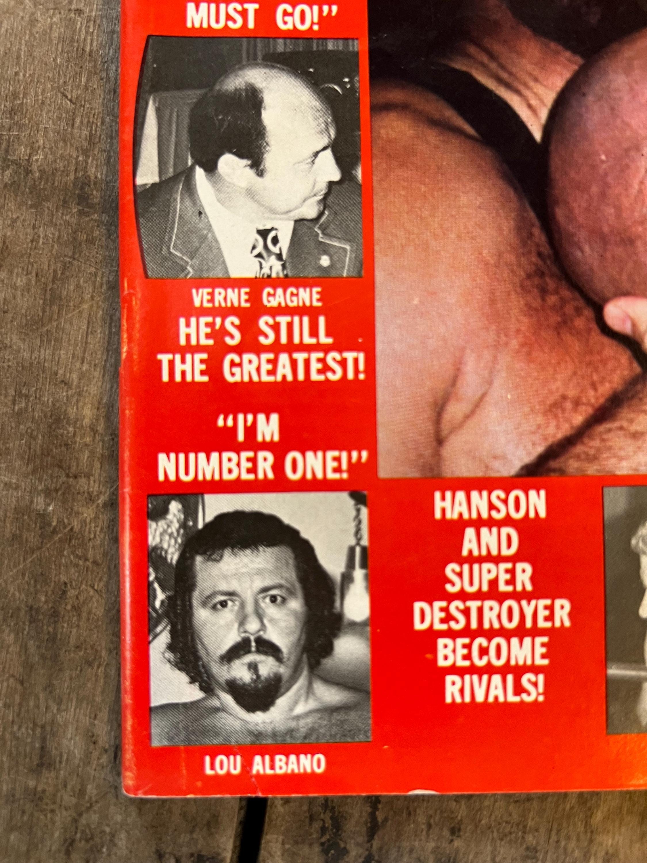 Official Wrestling Magazine - September 1974 Issue - WWF / WWE - Capt Lou Albano