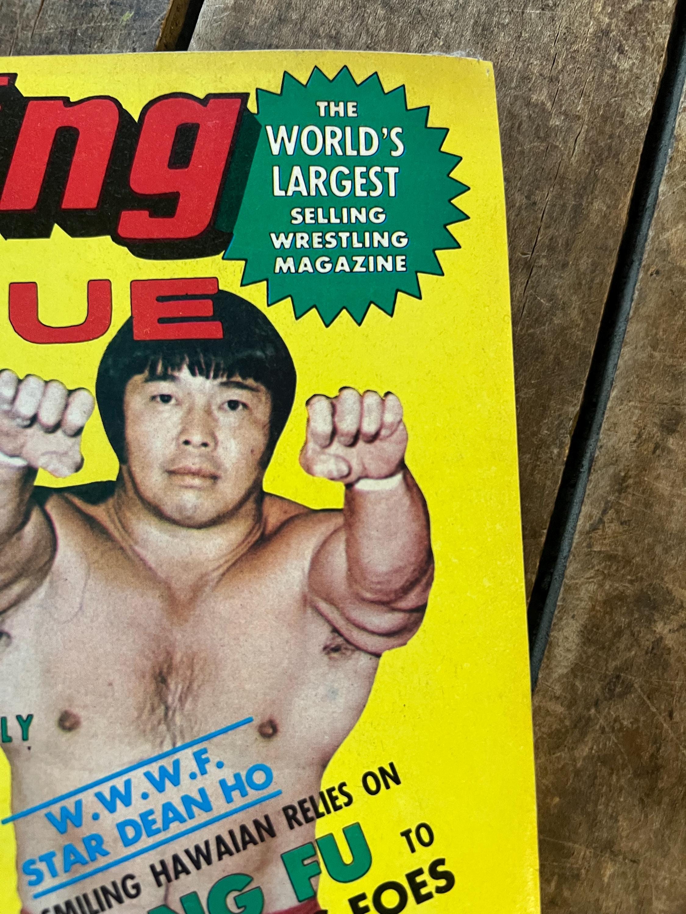 Wrestling Revue Magazine - January 1975 Issue - WWF / WWE / WWWF Star Dean Ho