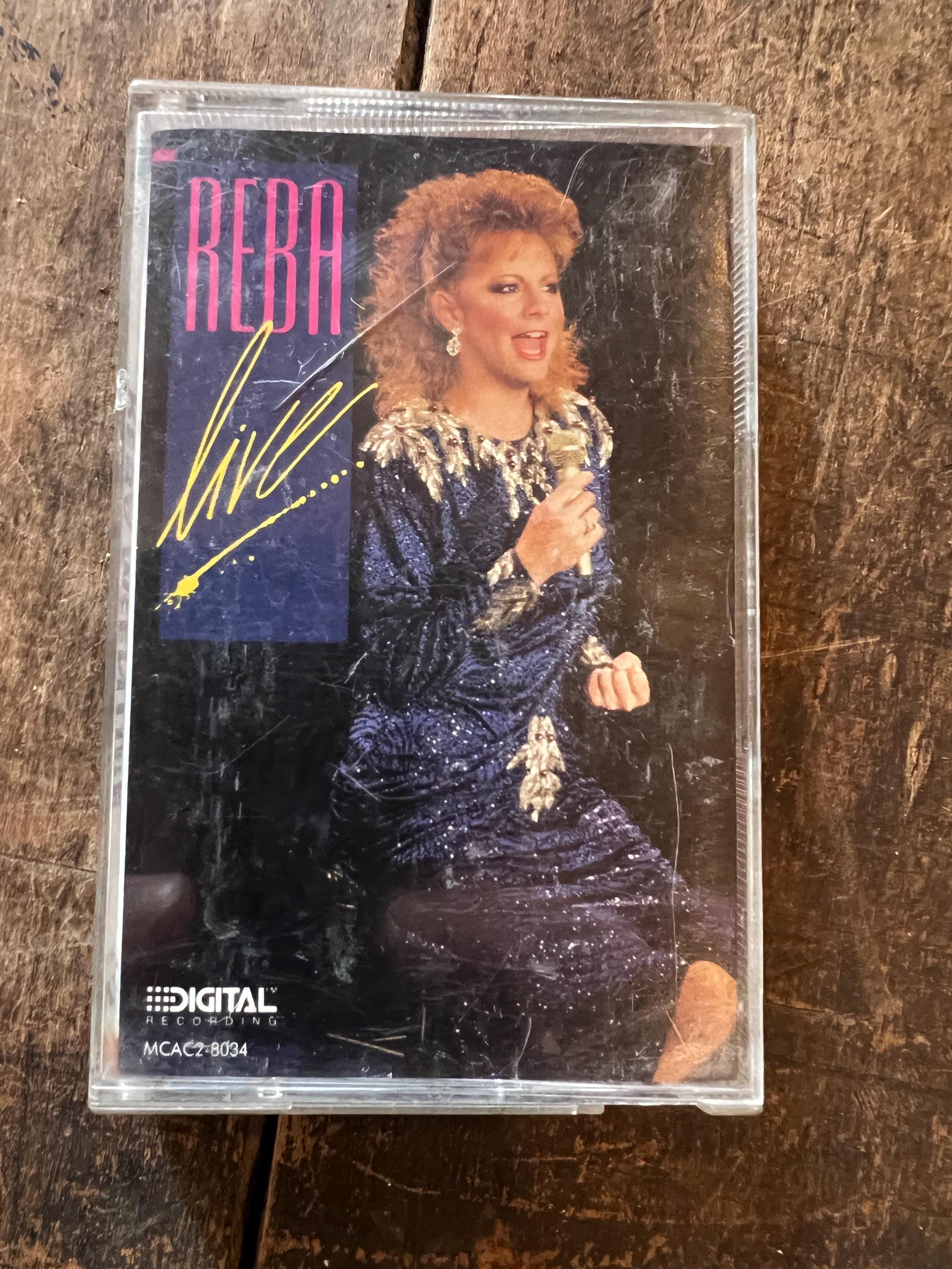 1989 Reba McEntire LIVE Cassette Tape - MCA Records Club Edition