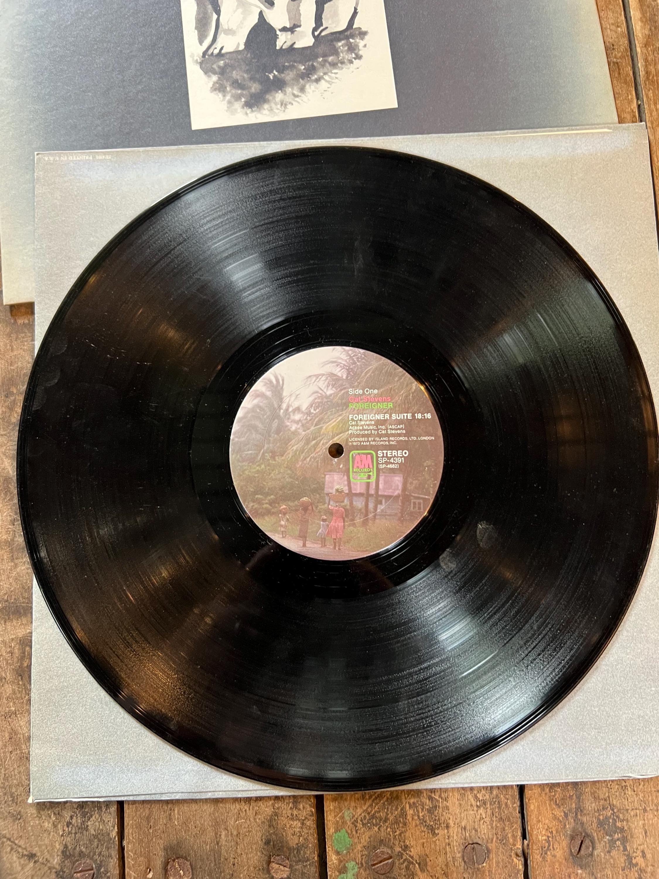 Cat Stevens "Foreigner" LP - 1973 A&M Records Vinyl - Folk Pop Rock
