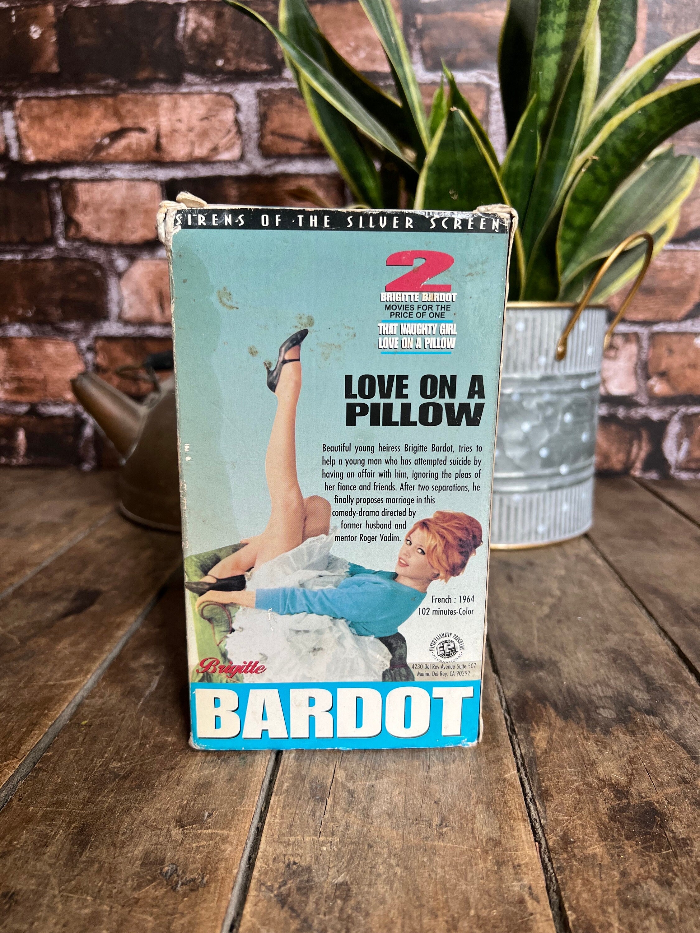 Vintage Bridgette Bardot VHS Double Feature: Sirens of the Silver Screen