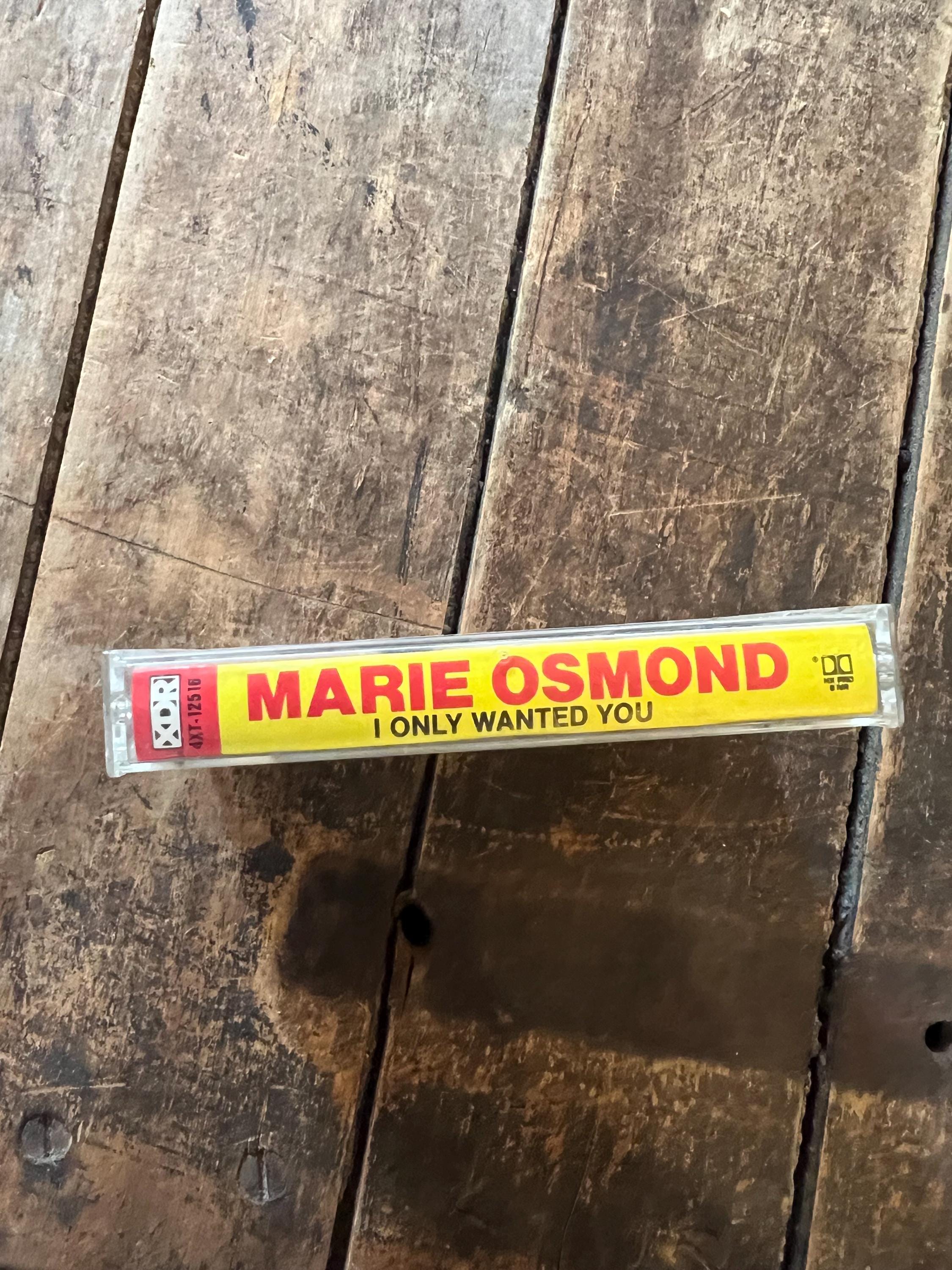 1986 Marie Osmond “I Only Want You” Cassette Tape - Capitol Records Club Edition