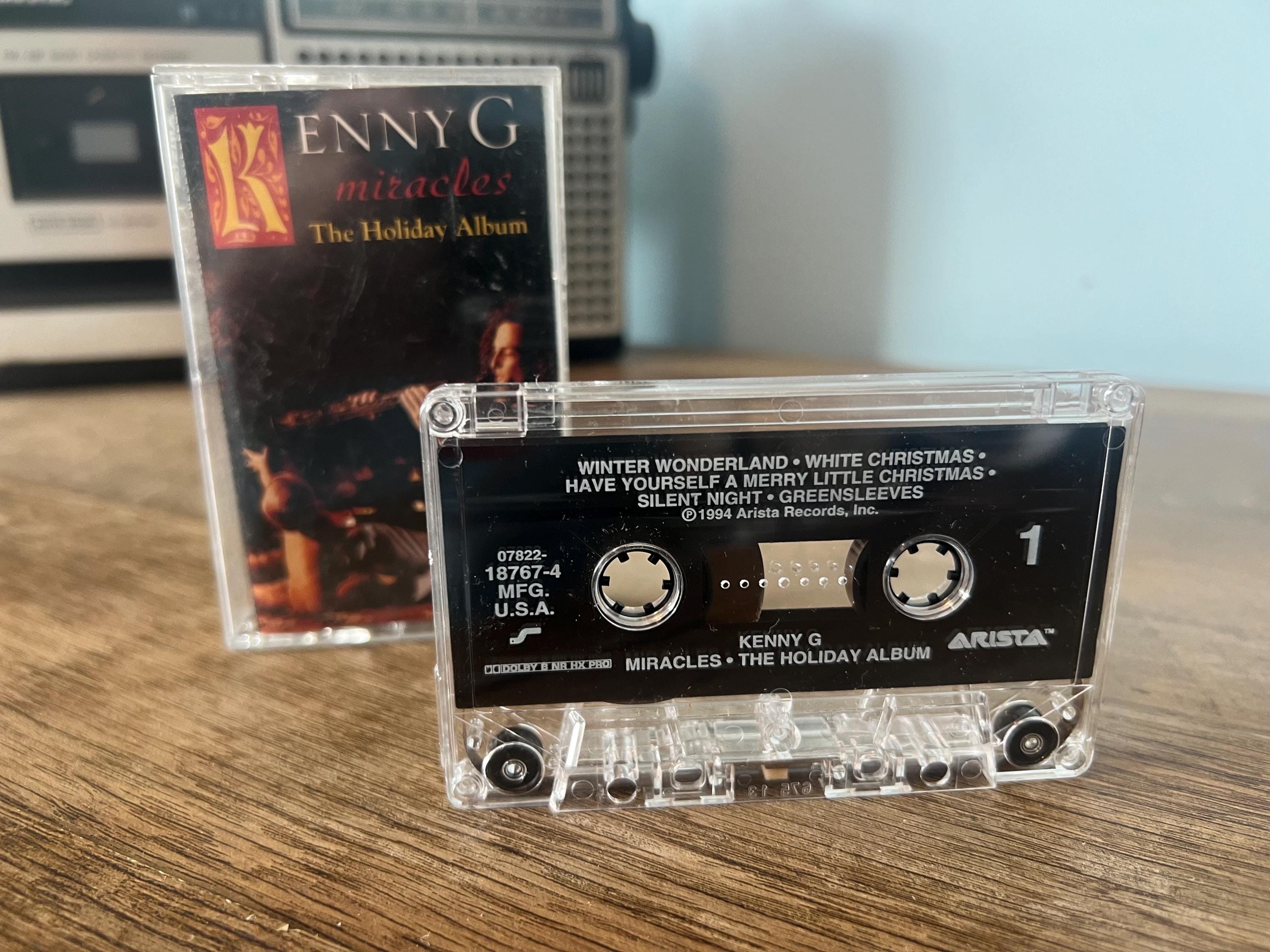 Vintage 1994 Kenny G Miracles Holiday Album Cassette Tape