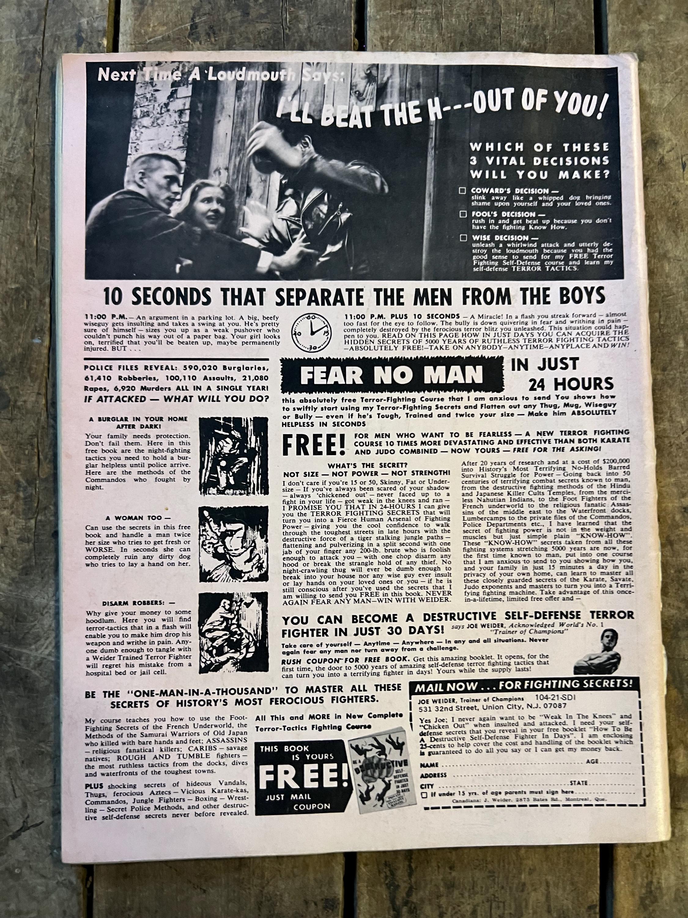 Wrestling Revue Magazine - February 1971 Issue - WWF / WWE