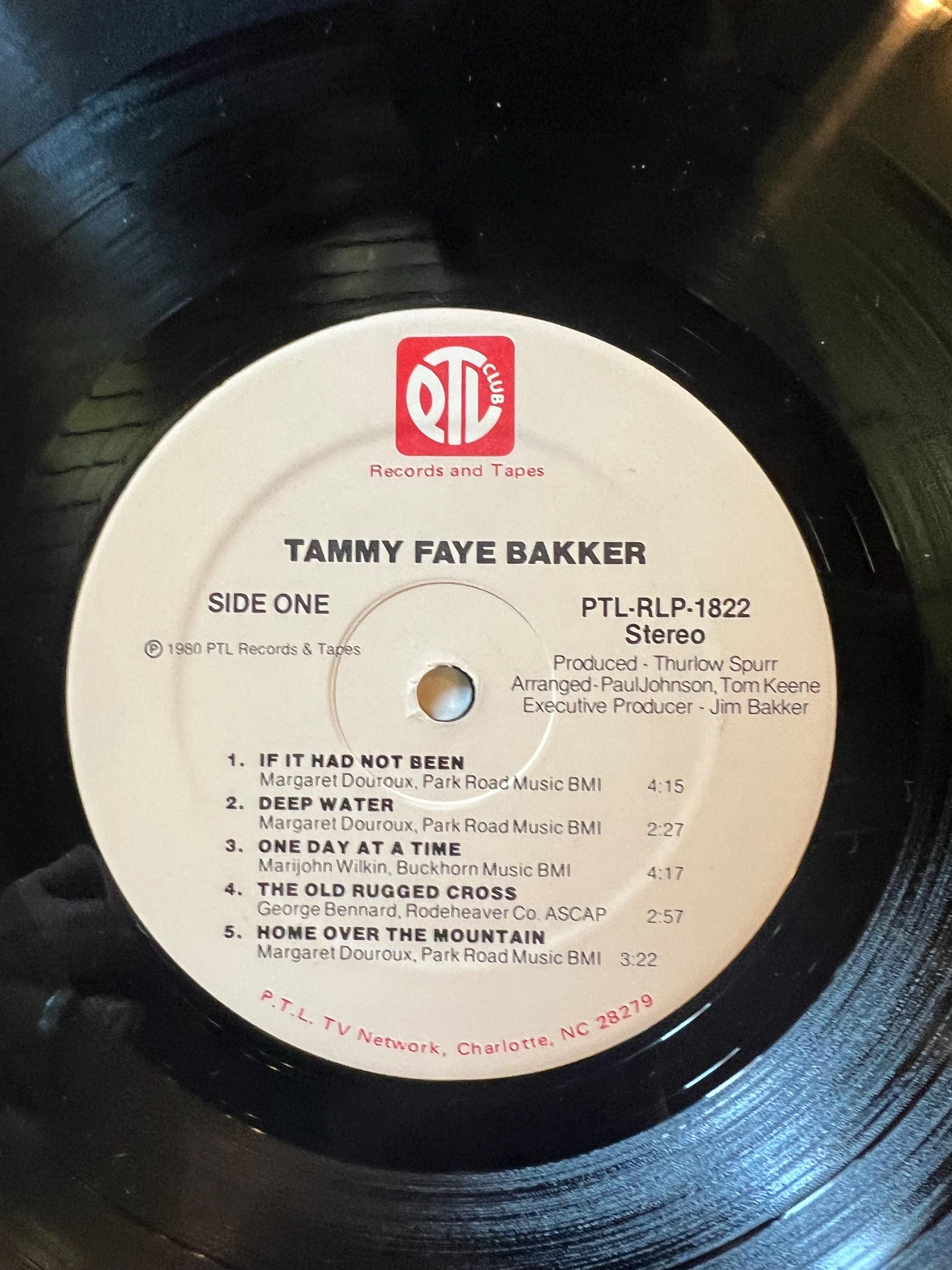 Tammy Faye Bakker - The Lord’s On My Side LP - 1980 Gospel Vinyl Record