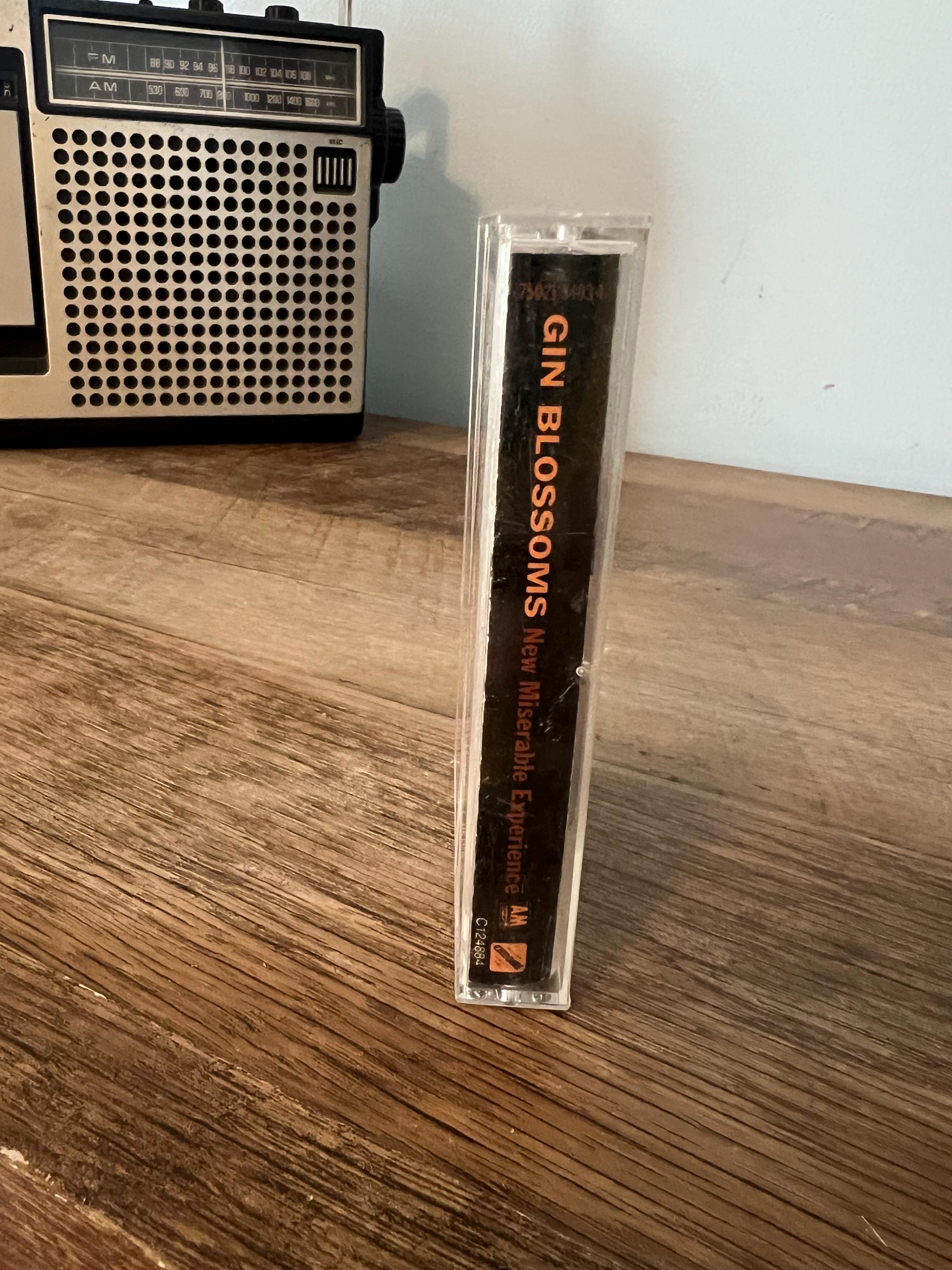 Vintage 1992 Gin Blossoms "New Miserable Experience" Cassette Tape