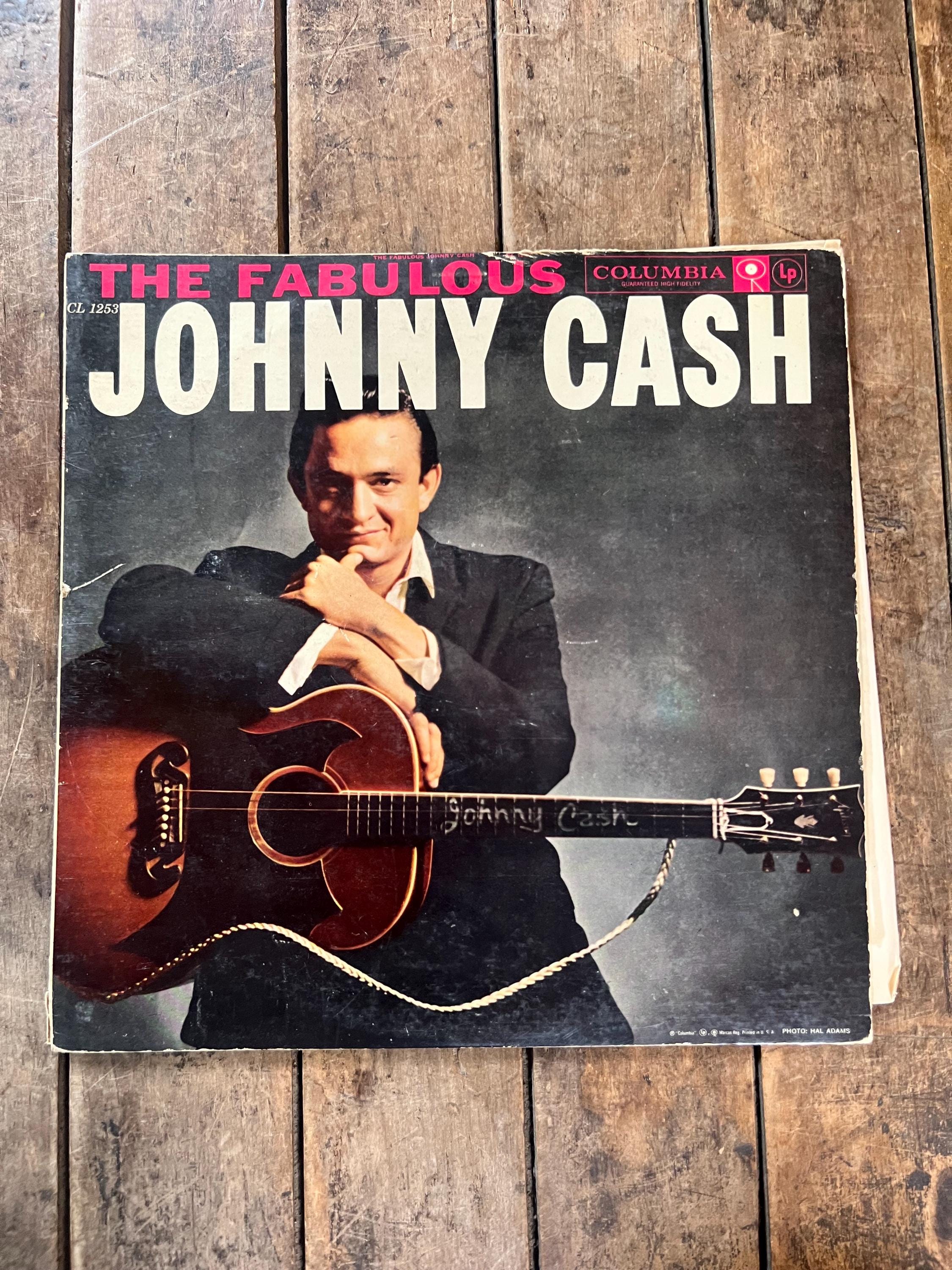 Johnny Cash “The Fabulous Johnny Cash” - Retro Vinyl  - 1958 Original LP Record - Columbia Records - Country