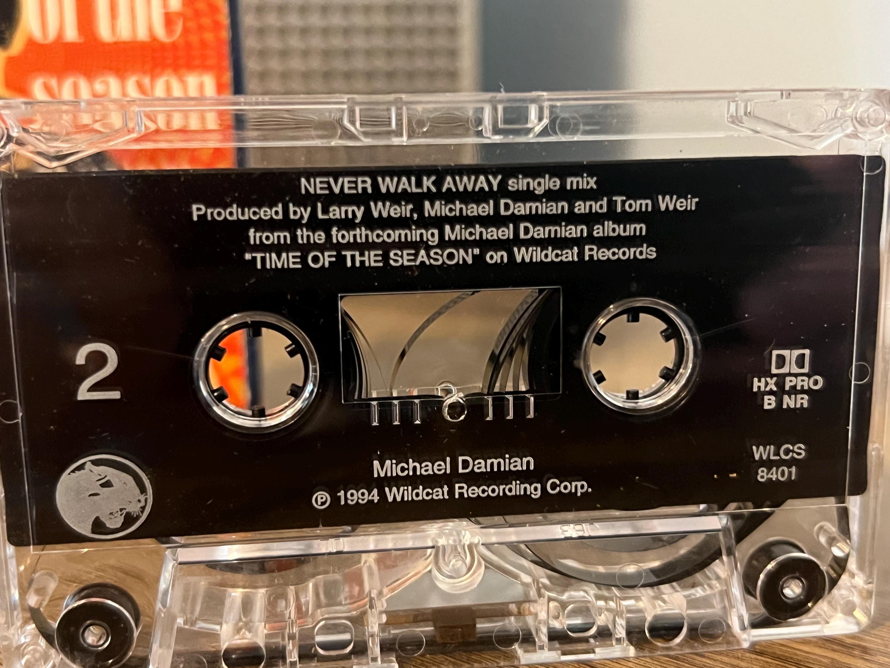 Vintage 1994 Michael Damian Cassette Tape: Time of the Season