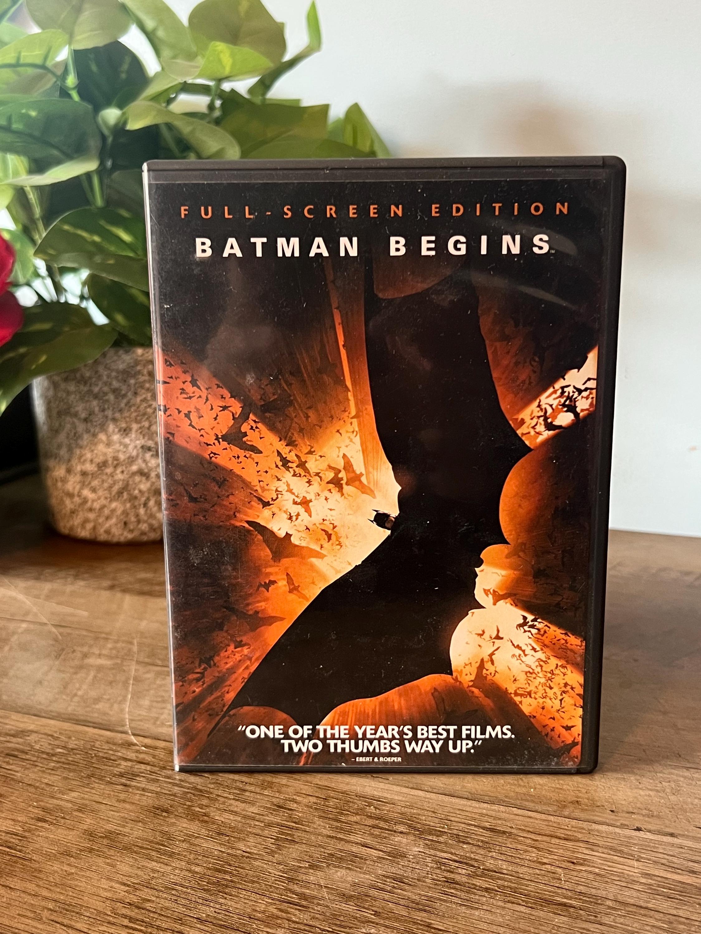 Batman Begins ( DVD 2005 )  Starring Christian Bale & Liam Neeson